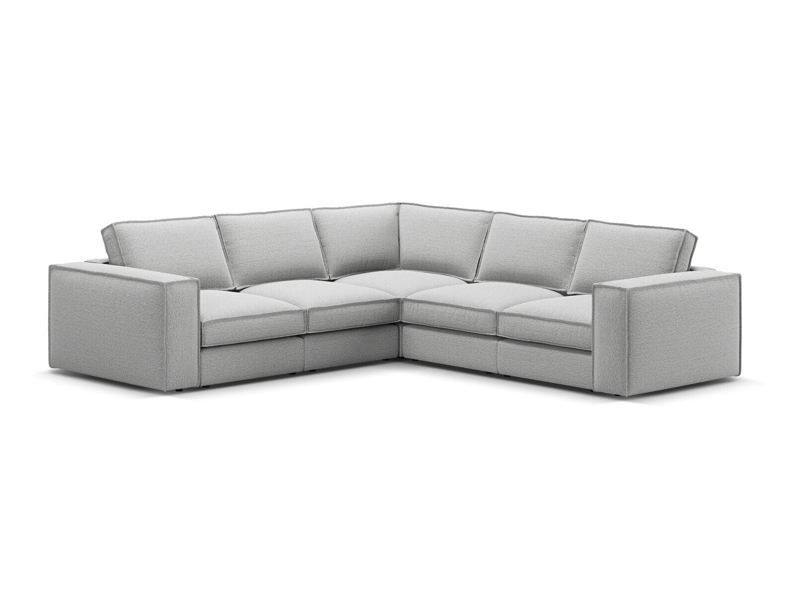 Modulinis minkštas kampas Dalodei 113 (Babel Light grey)