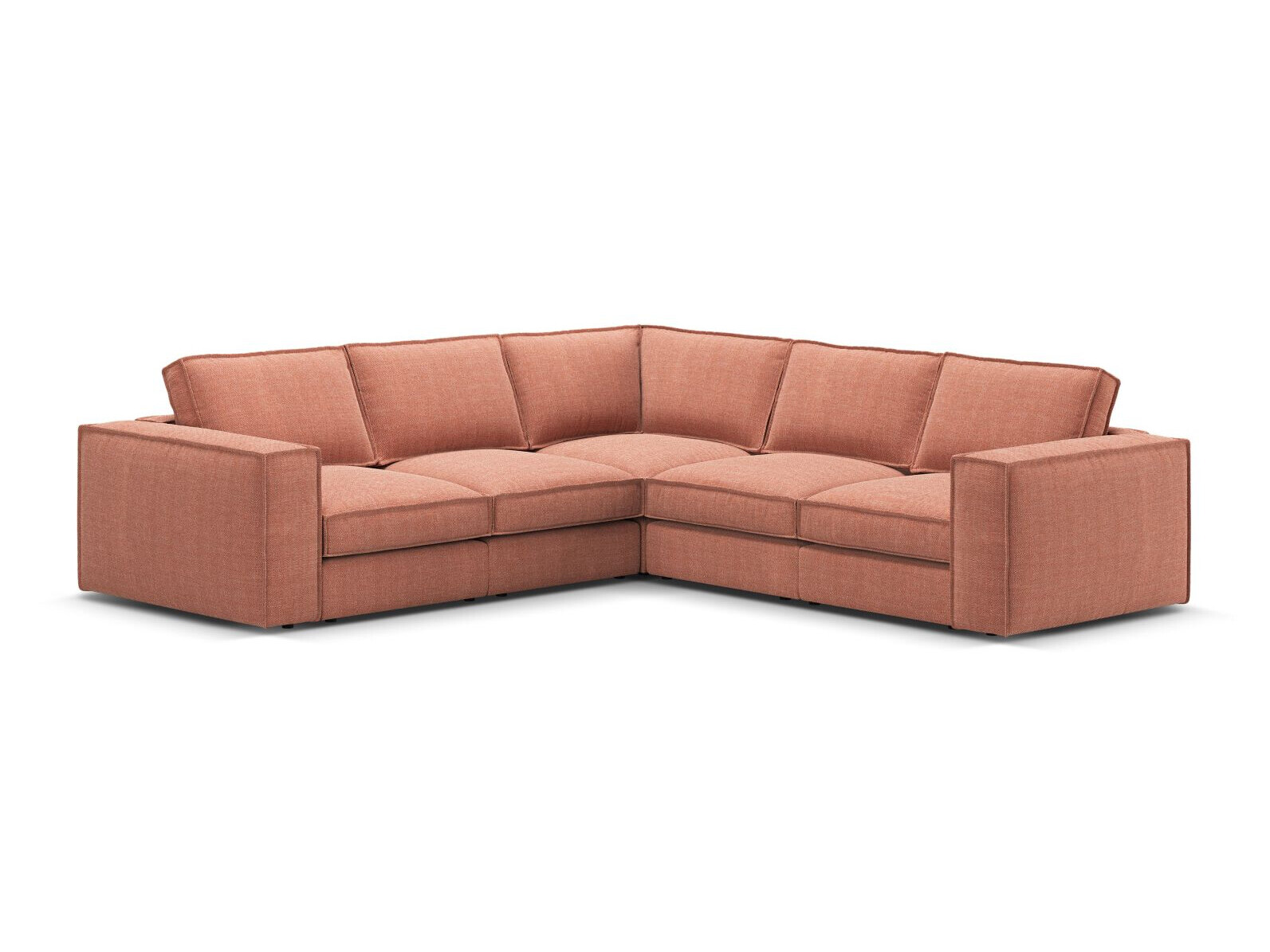 Modulinis minkštas kampas Dalodei 113 (Babel Red)