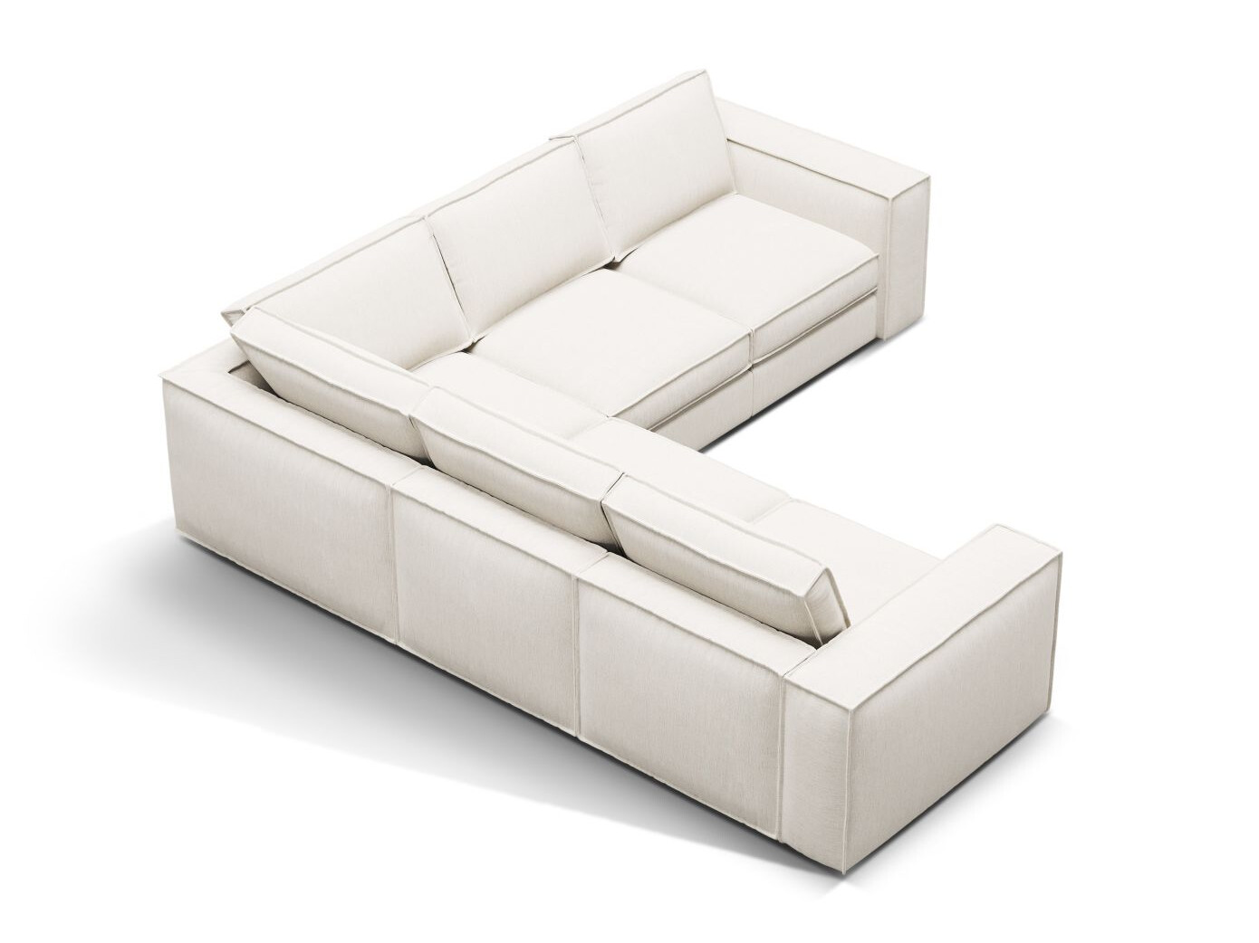 Modulinis minkštas kampas Dalodei 113 (Babel White)