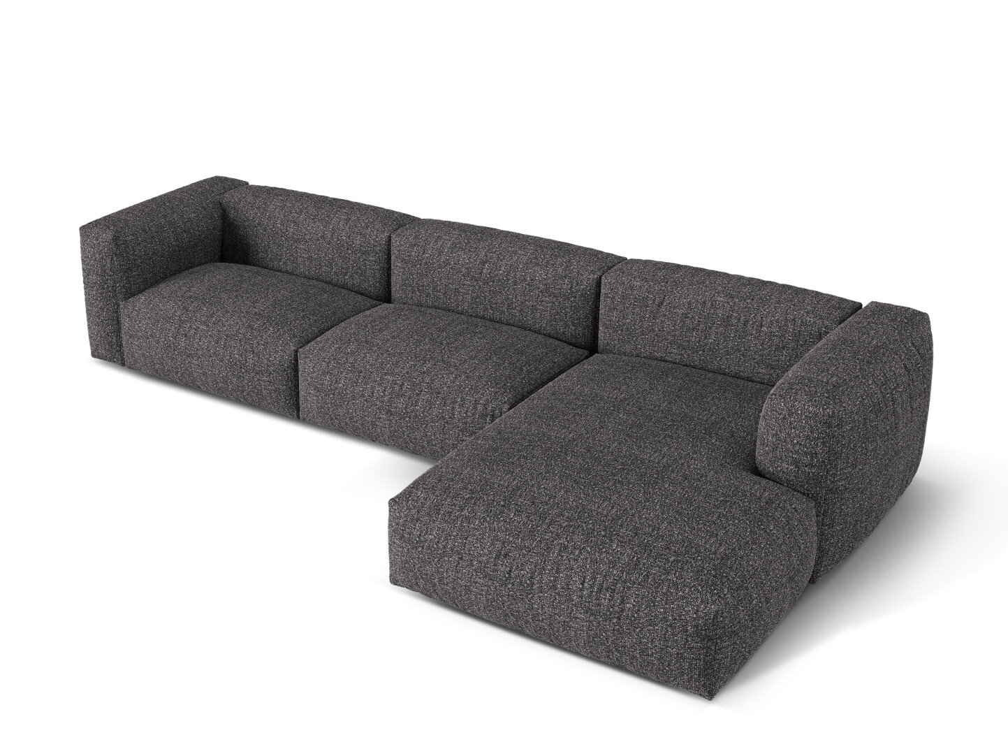 Modulinis minkštas kampas Sorcoro 120 (Monet Anthracite)