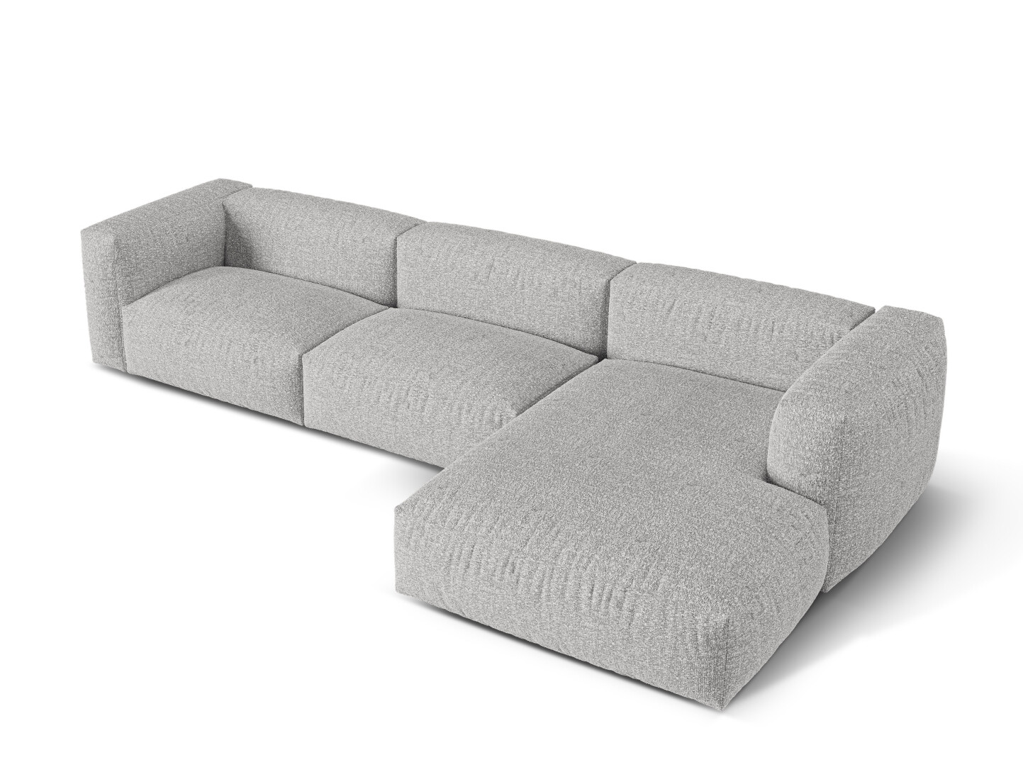 Modulinis minkštas kampas Sorcoro 120 (Monet Silver)
