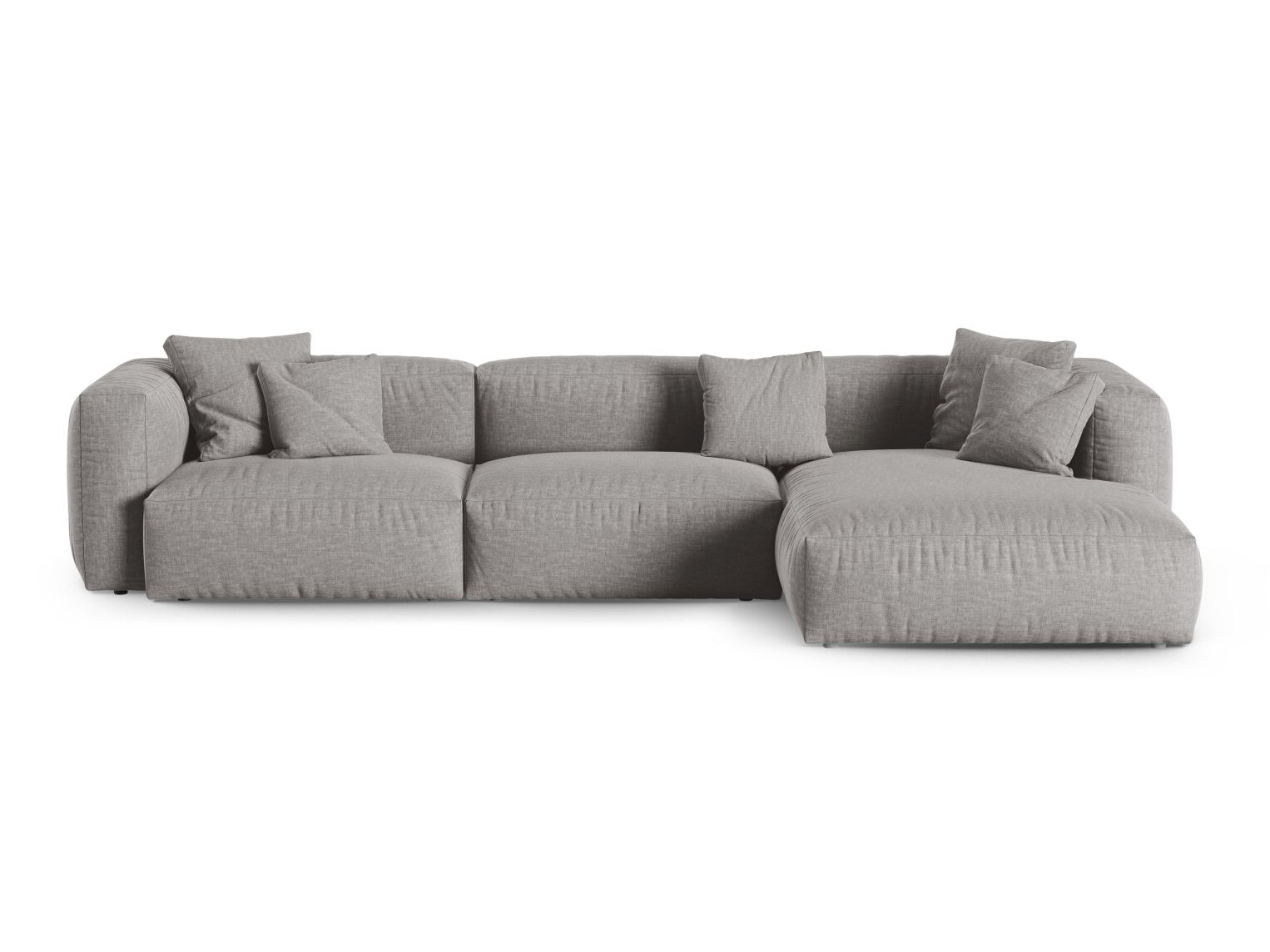 Modulinis minkštas kampas Sorcoro 121 (Boston Light Grey)