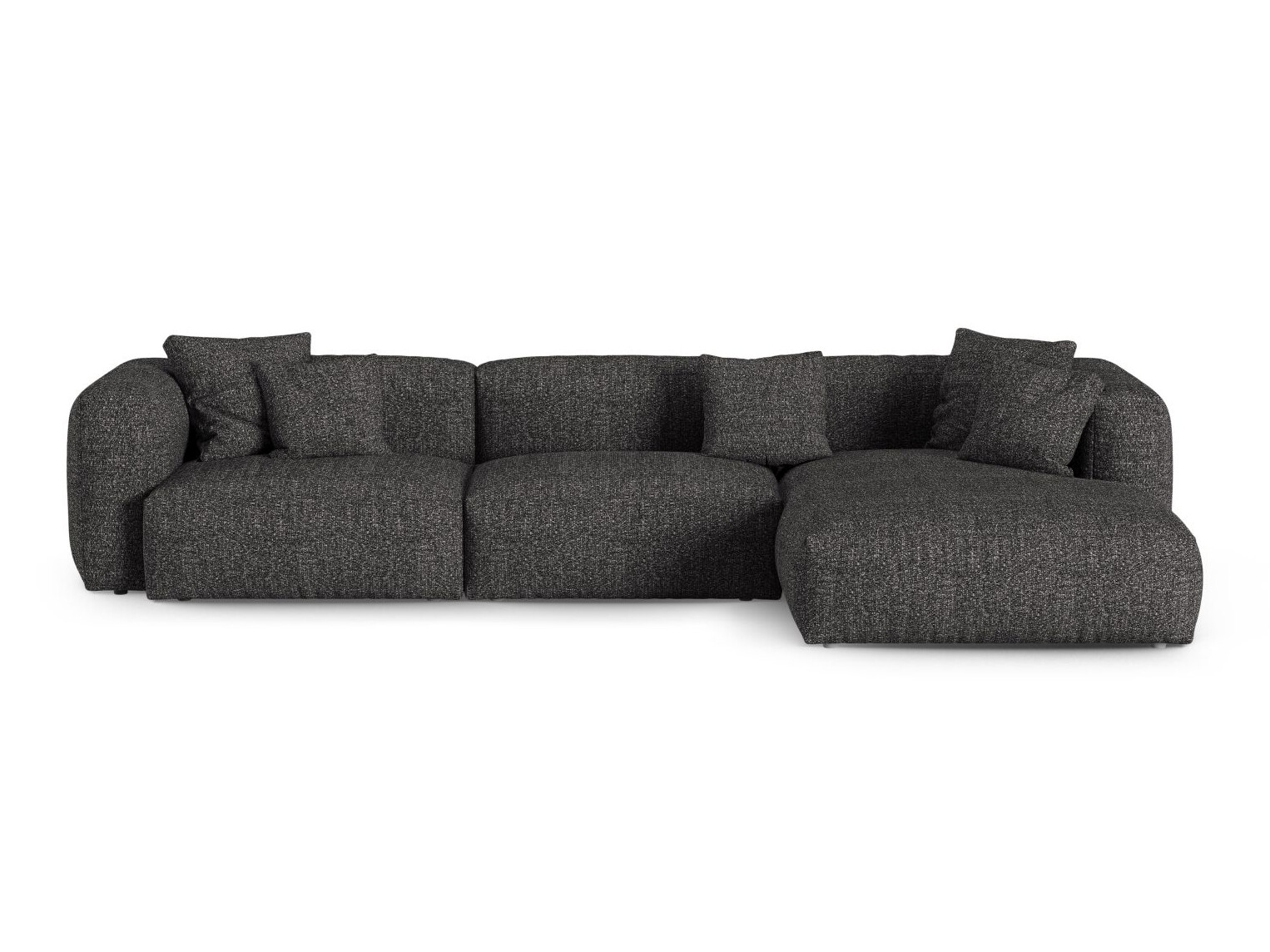 Modulinis minkštas kampas Sorcoro 121 (Monet Anthracite)