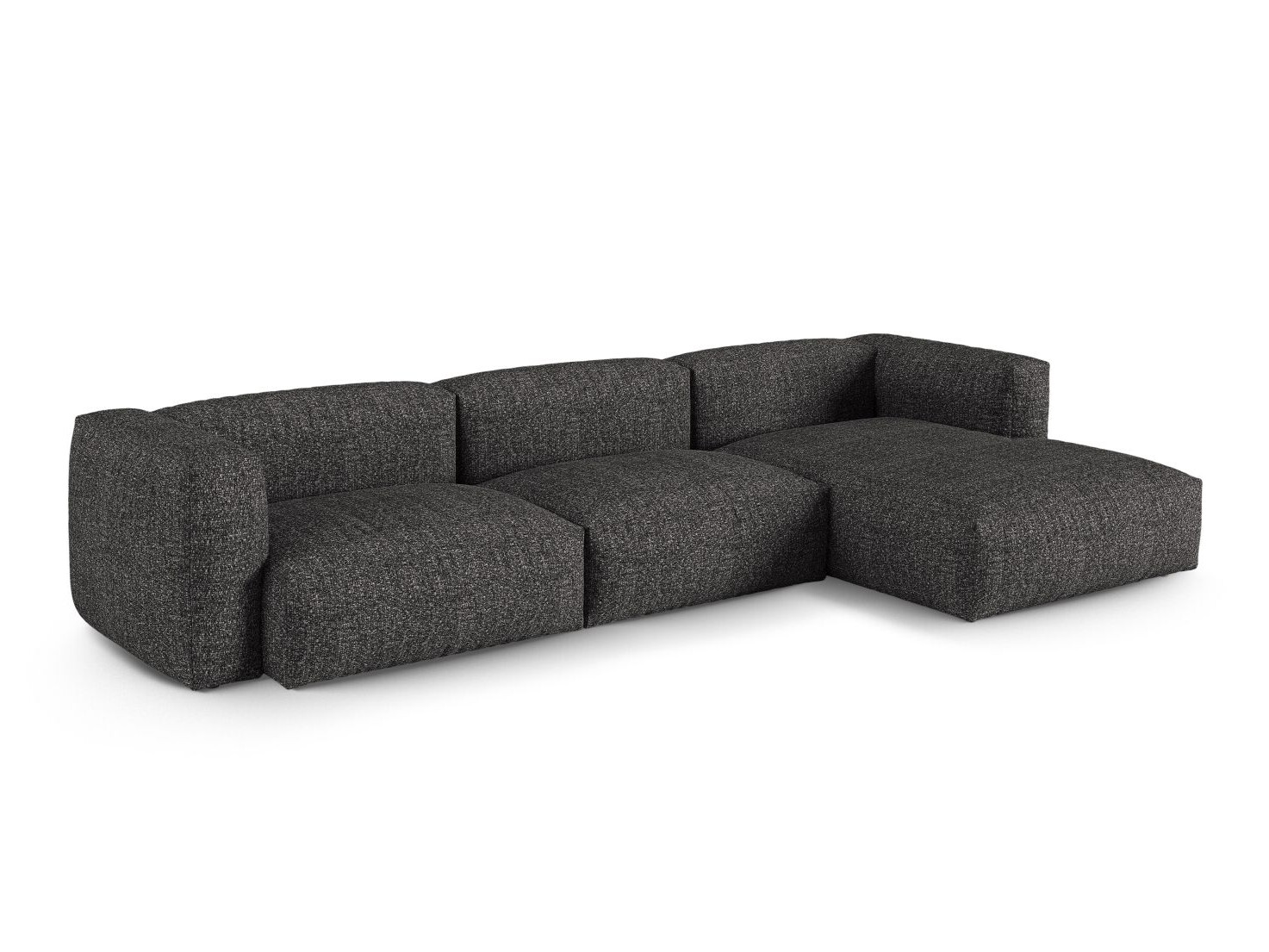 Modulinis minkštas kampas Sorcoro 121 (Monet Anthracite)