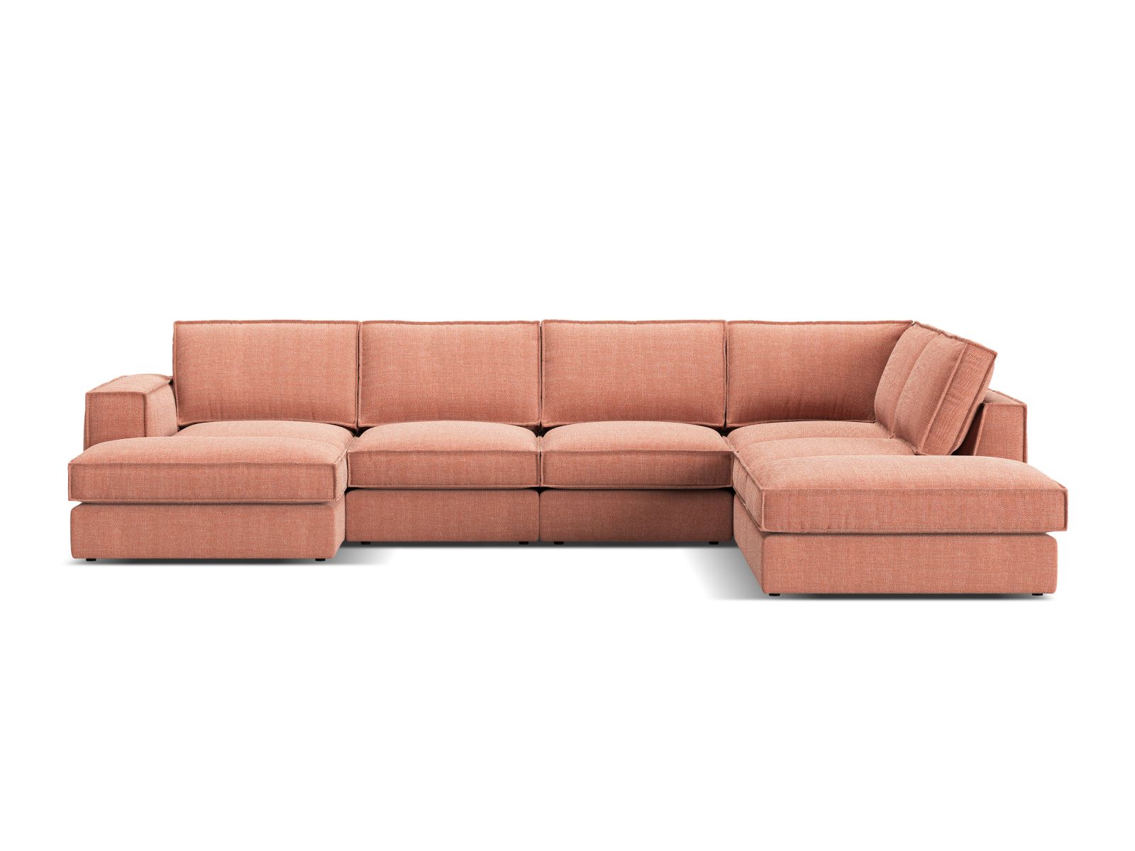 Modulinis minkštas kampas Dalodei 114 (Babel Red)