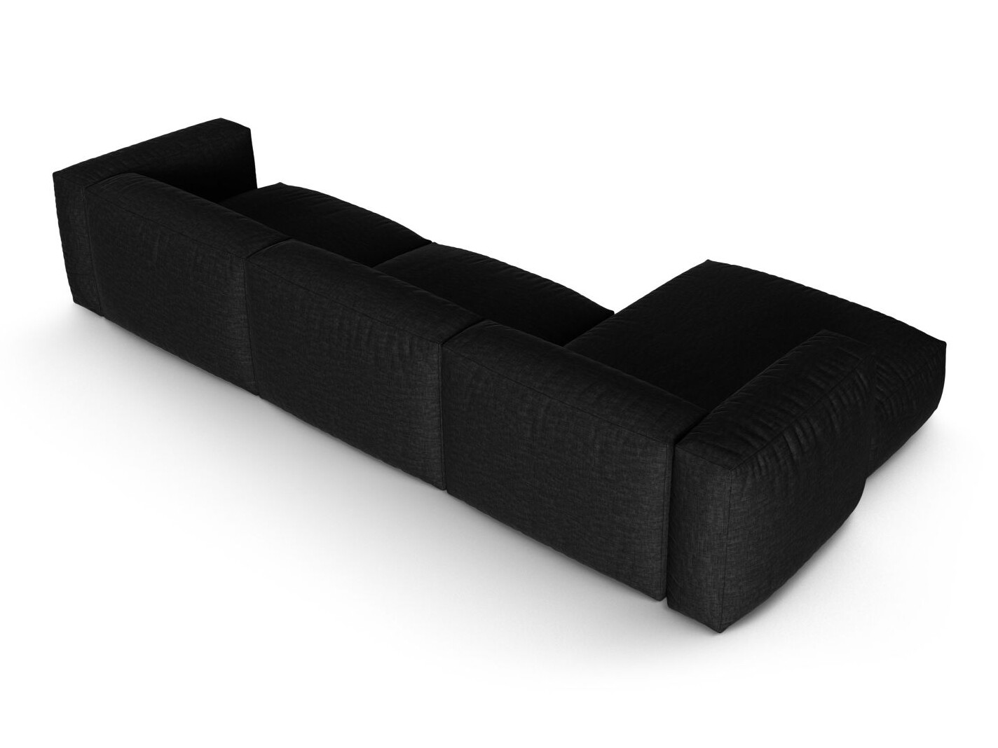 Modulinis minkštas kampas Sorcoro 121 (Boston Black)