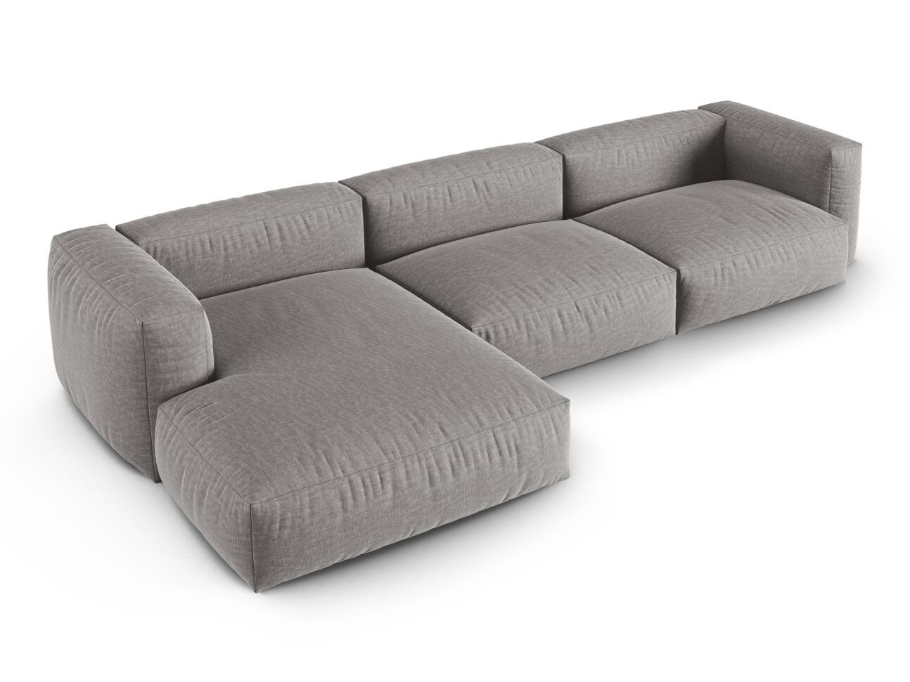 Modulinis minkštas kampas Sorcoro 121 (Boston Light Grey)
