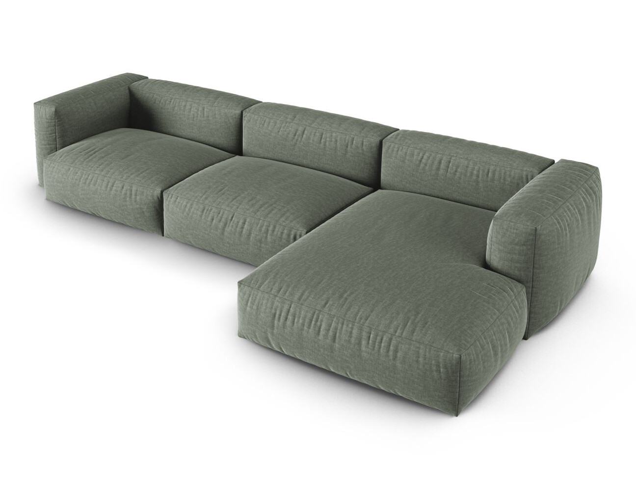 Modulinis minkštas kampas Sorcoro 121 (Boston Water Green)