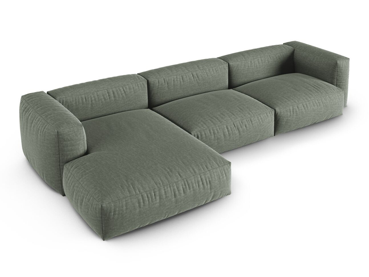 Modulinis minkštas kampas Sorcoro 121 (Boston Water Green)