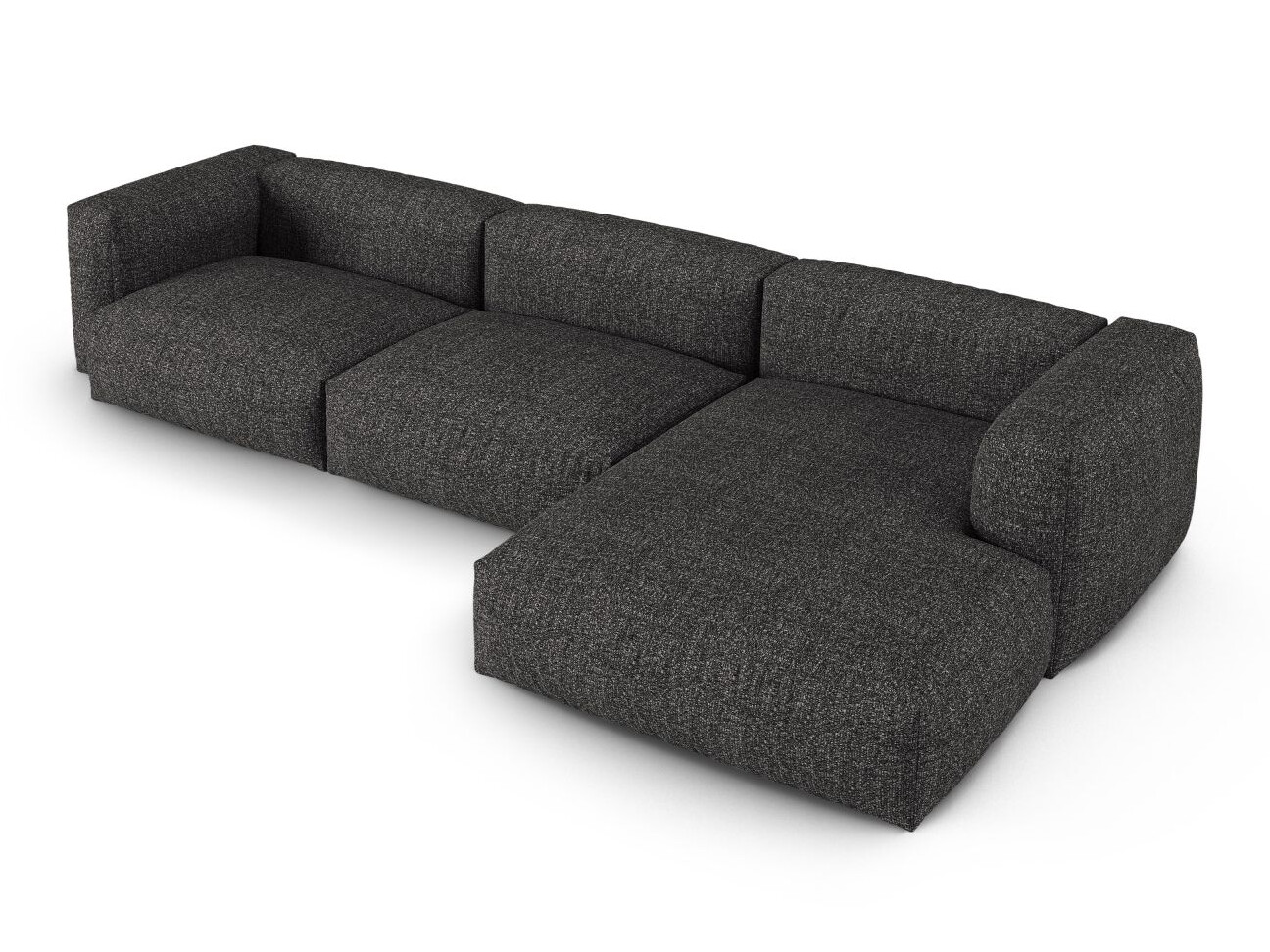 Modulinis minkštas kampas Sorcoro 121 (Monet Anthracite)