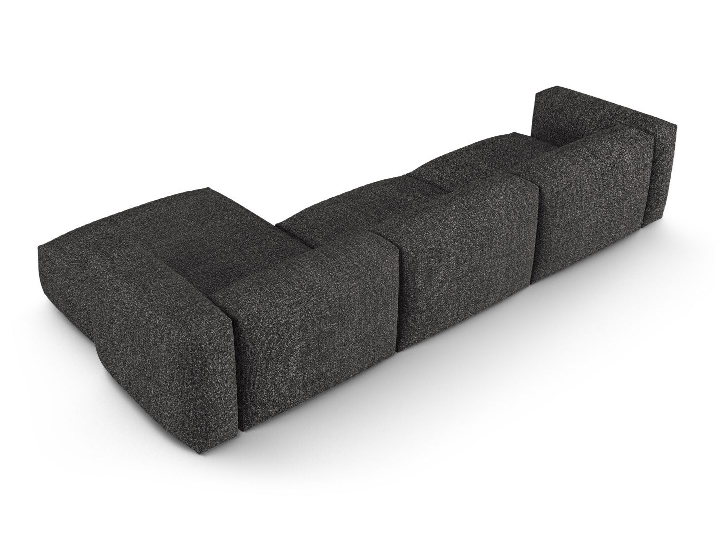 Modulinis minkštas kampas Sorcoro 121 (Monet Anthracite)
