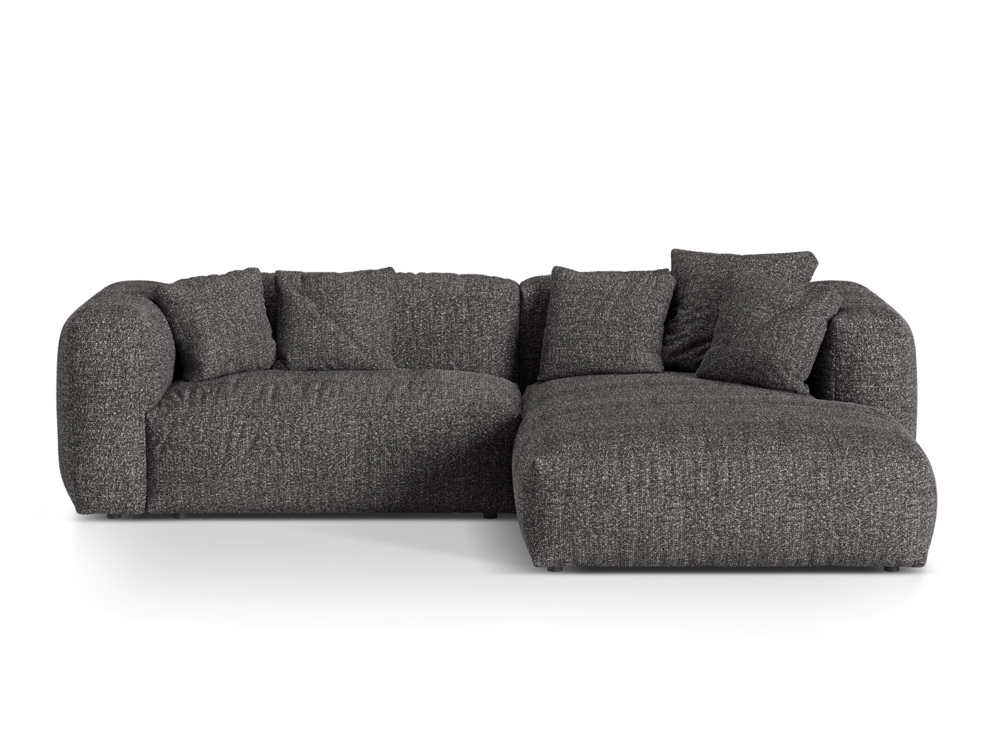 Modulinis minkštas kampas Sorcoro 122 (Monet Anthracite)