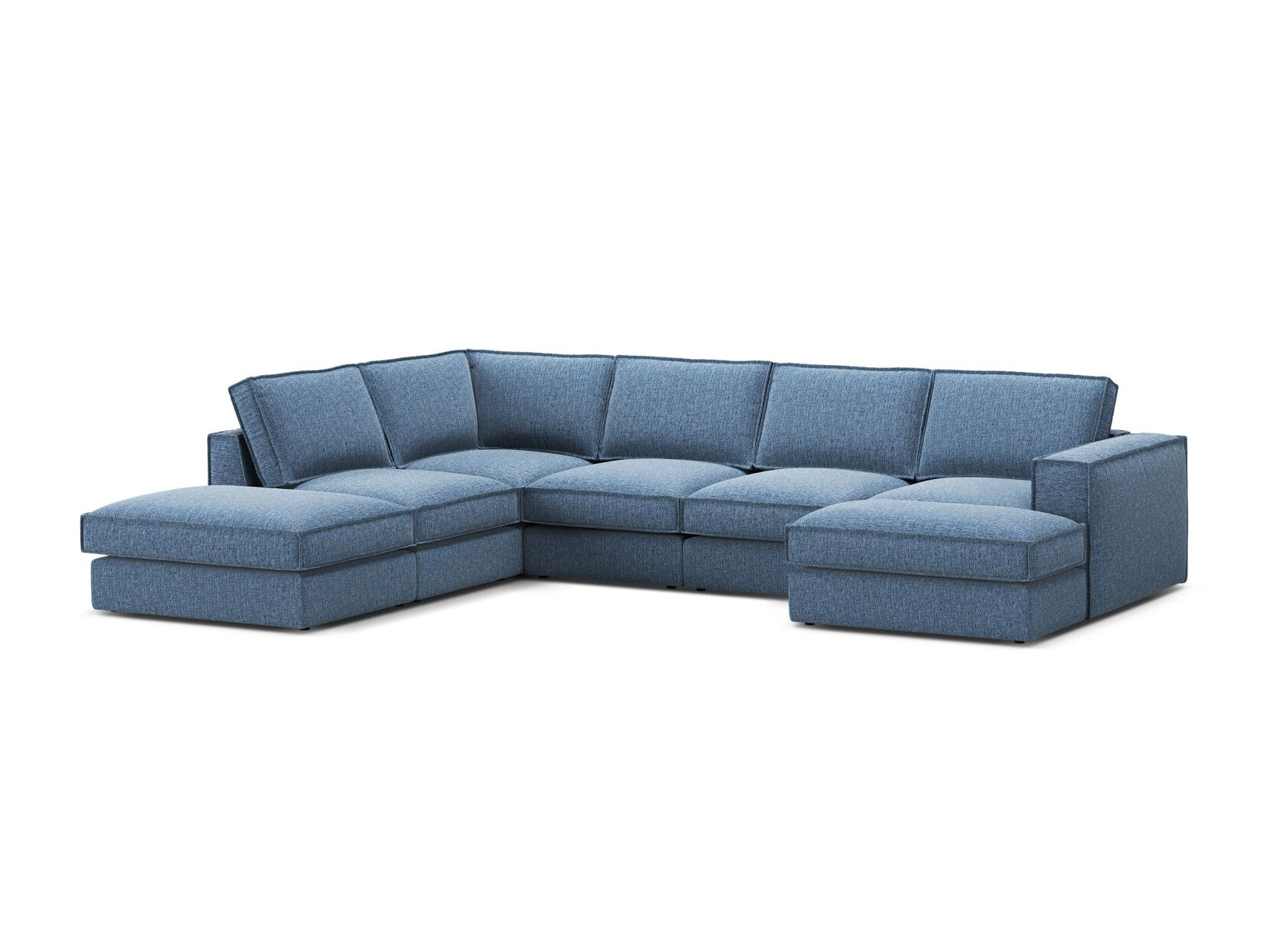 Modulinis minkštas kampas Dalodei 114 (Babel Blue)