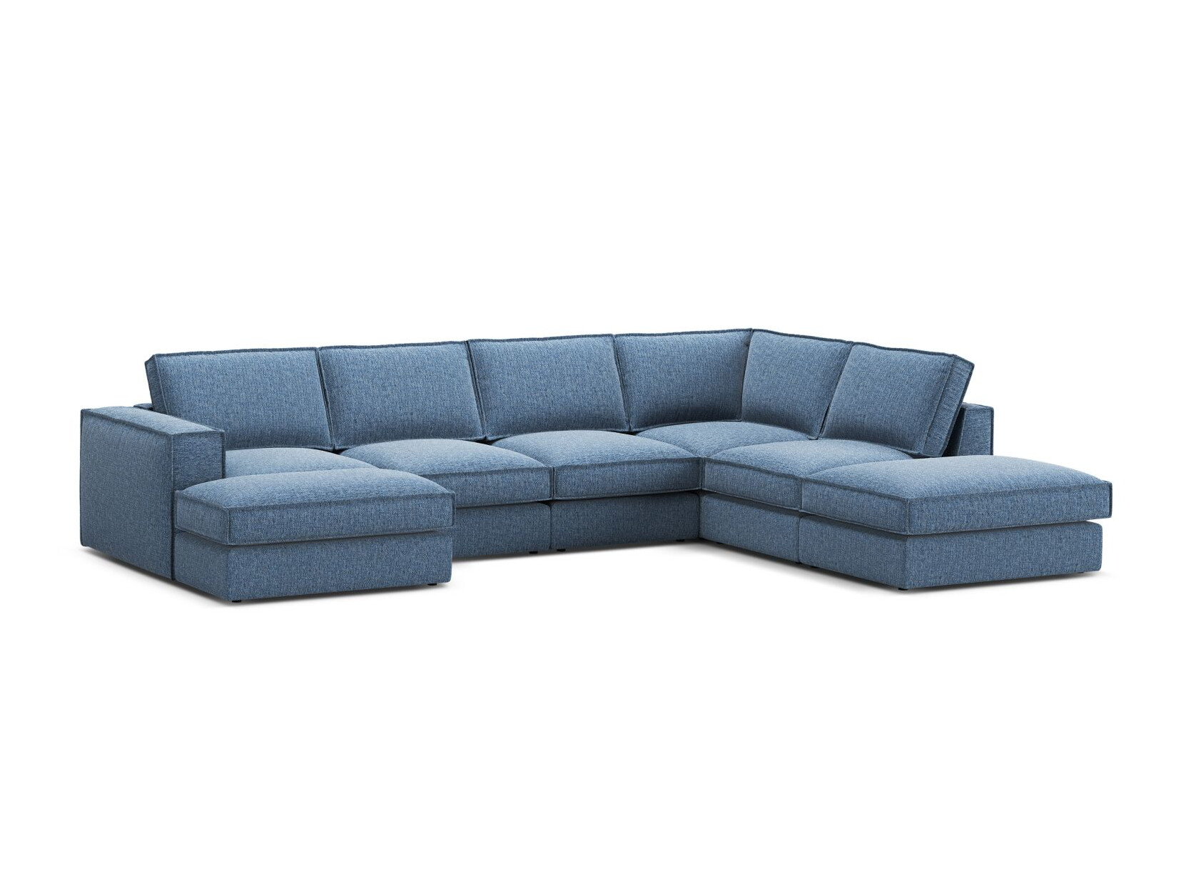 Modulinis minkštas kampas Dalodei 114 (Babel Blue)