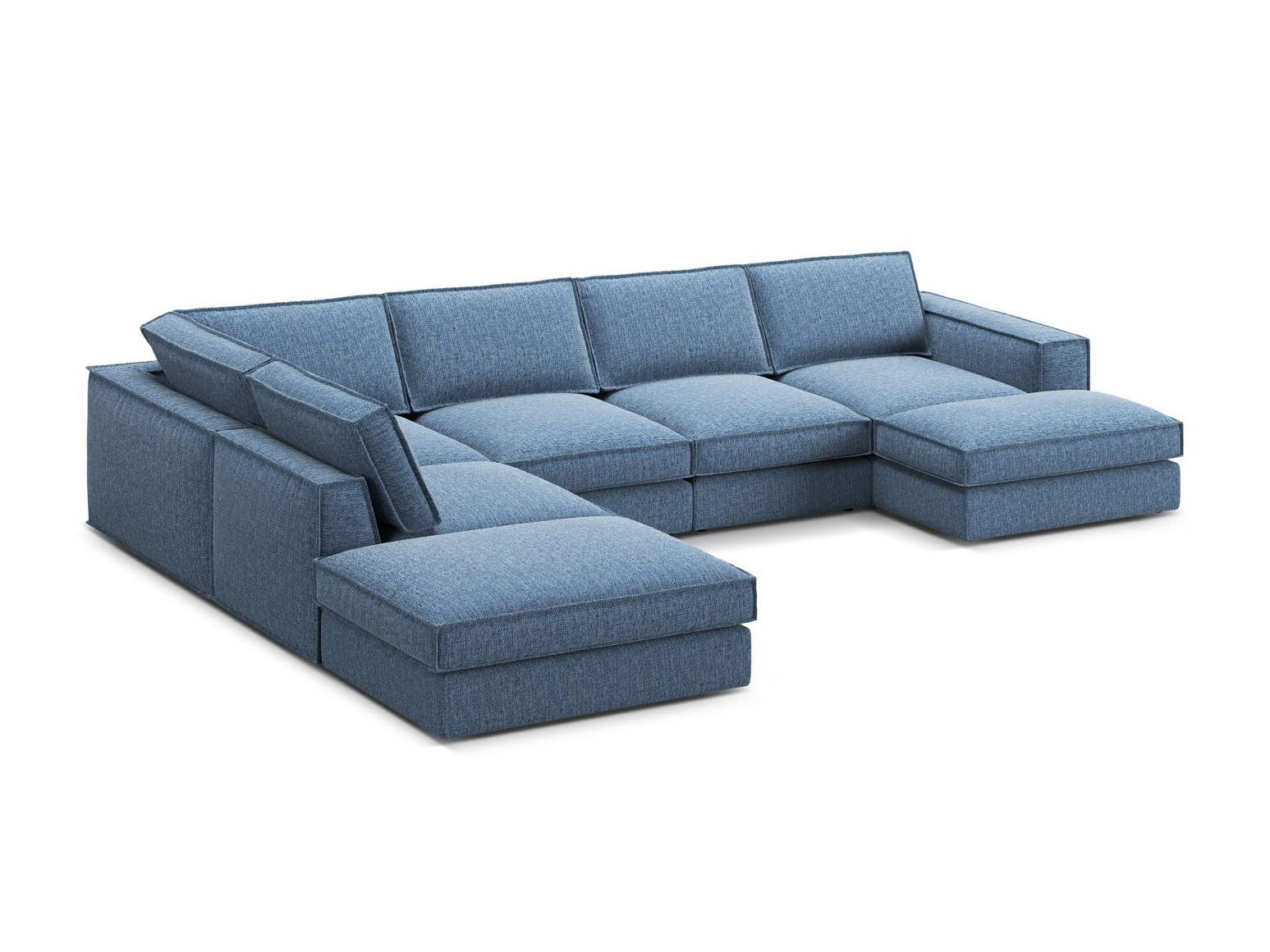 Modulinis minkštas kampas Dalodei 114 (Babel Blue)