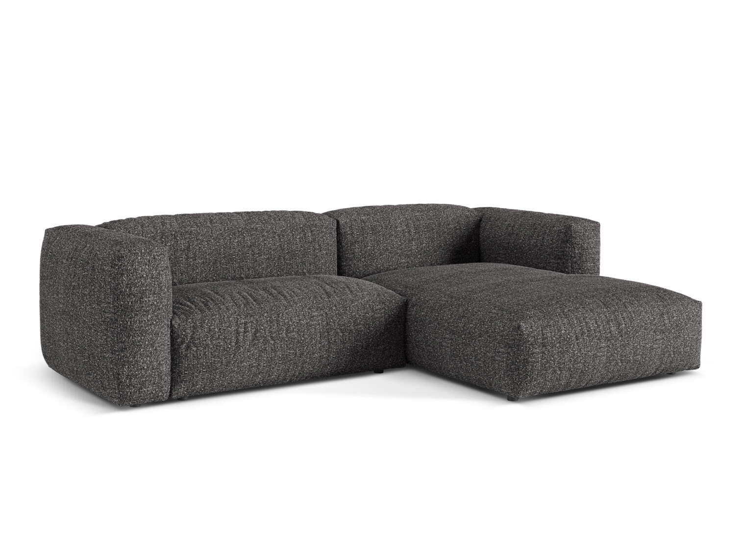 Modulinis minkštas kampas Sorcoro 122 (Monet Anthracite)