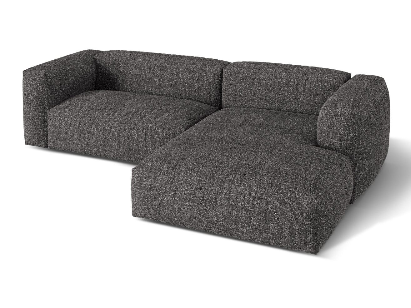 Modulinis minkštas kampas Sorcoro 122 (Monet Anthracite)