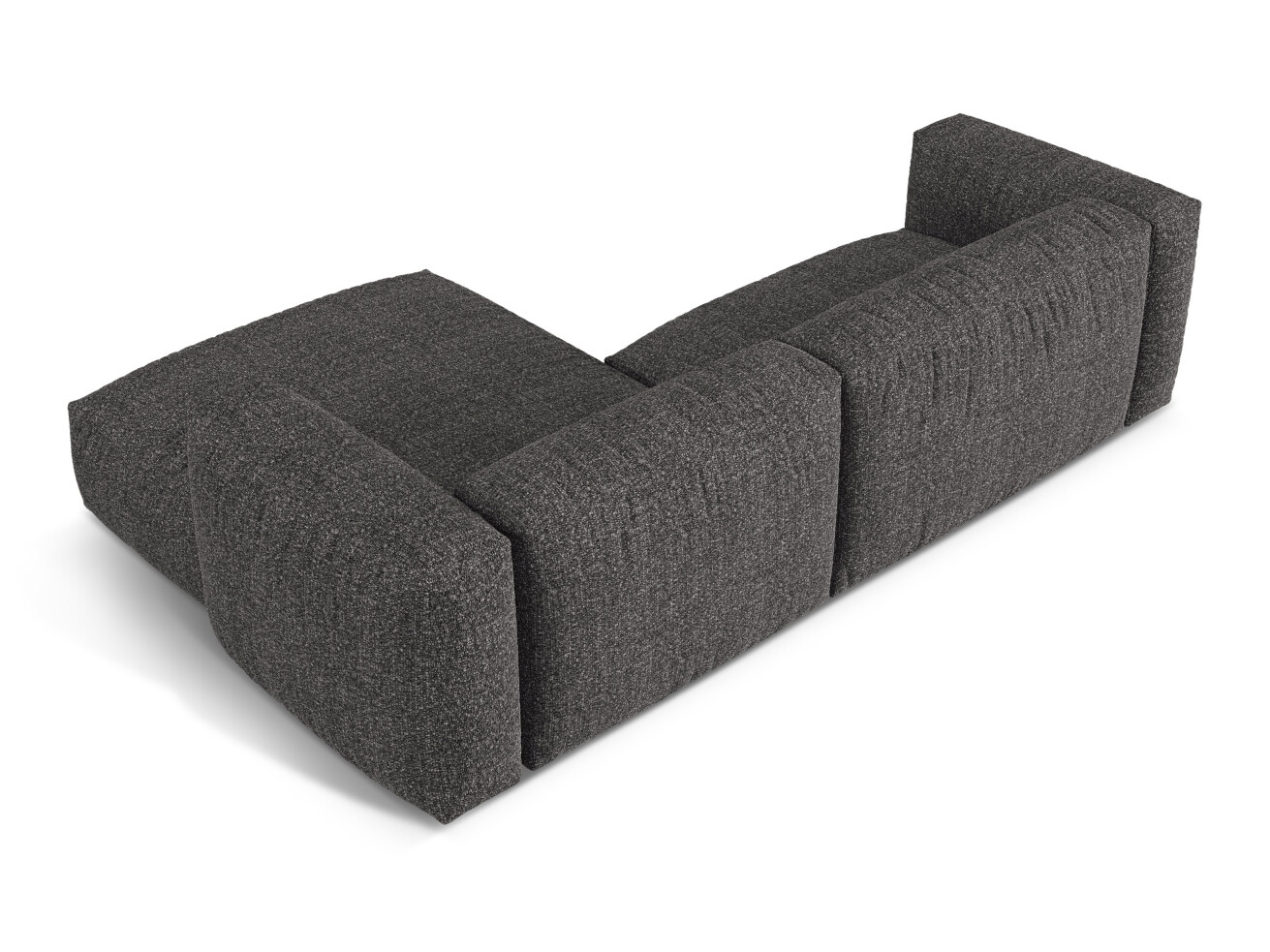 Modulinis minkštas kampas Sorcoro 122 (Monet Anthracite)