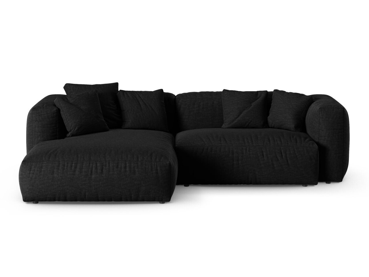 Modulinis minkštas kampas Sorcoro 123 (Boston Black)