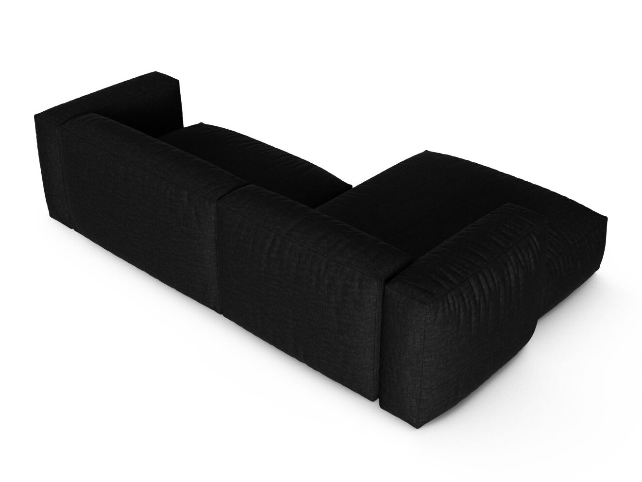 Modulinis minkštas kampas Sorcoro 123 (Boston Black)