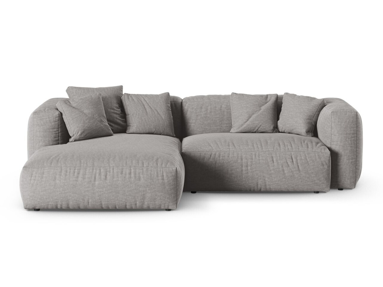 Modulinis minkštas kampas Sorcoro 123 (Boston Light Grey)