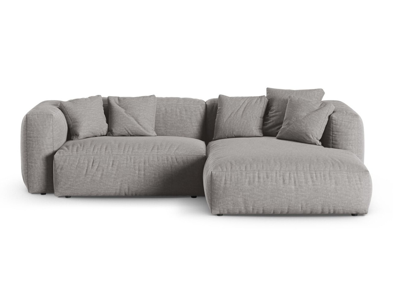 Modulinis minkštas kampas Sorcoro 123 (Boston Light Grey)