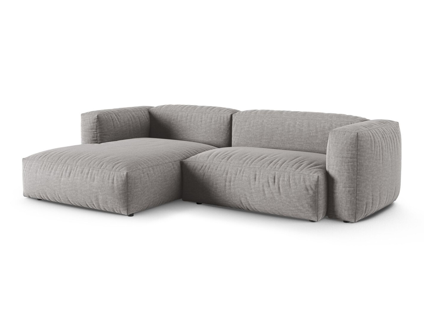 Modulinis minkštas kampas Sorcoro 123 (Boston Light Grey)