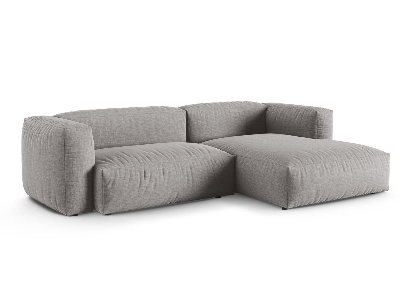 Modulinis minkštas kampas Sorcoro 123 (Boston Light Grey)