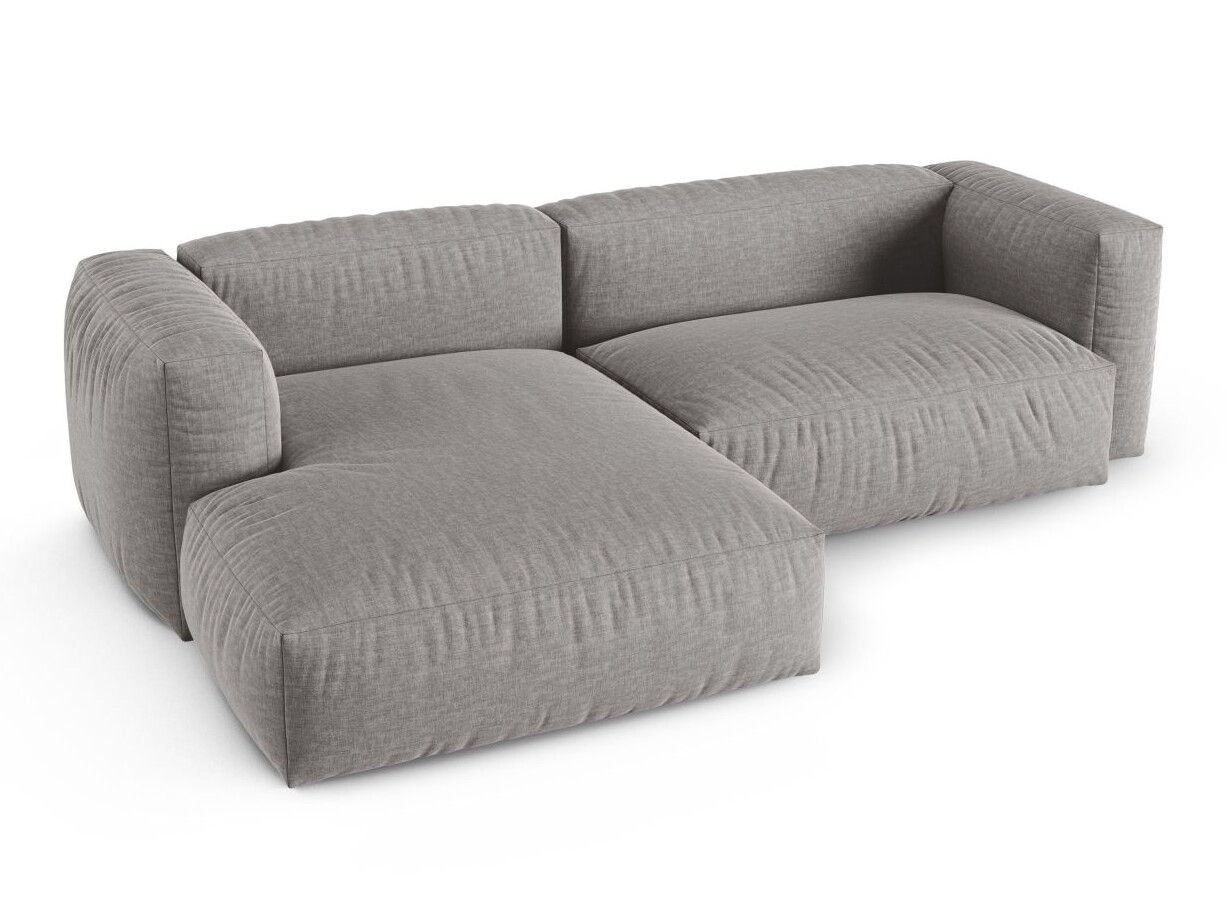 Modulinis minkštas kampas Sorcoro 123 (Boston Light Grey)