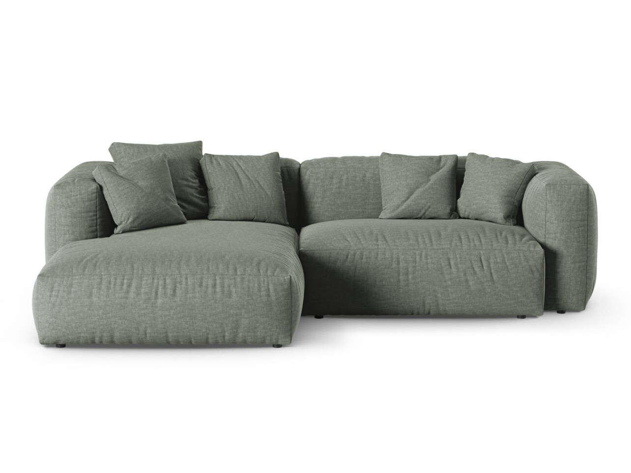 Modulinis minkštas kampas Sorcoro 123 (Boston Water Green)