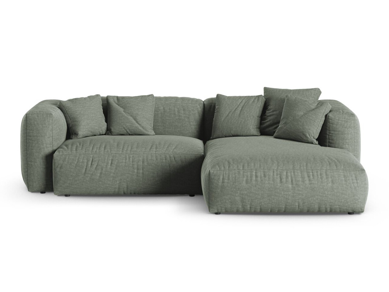 Modulinis minkštas kampas Sorcoro 123 (Boston Water Green)
