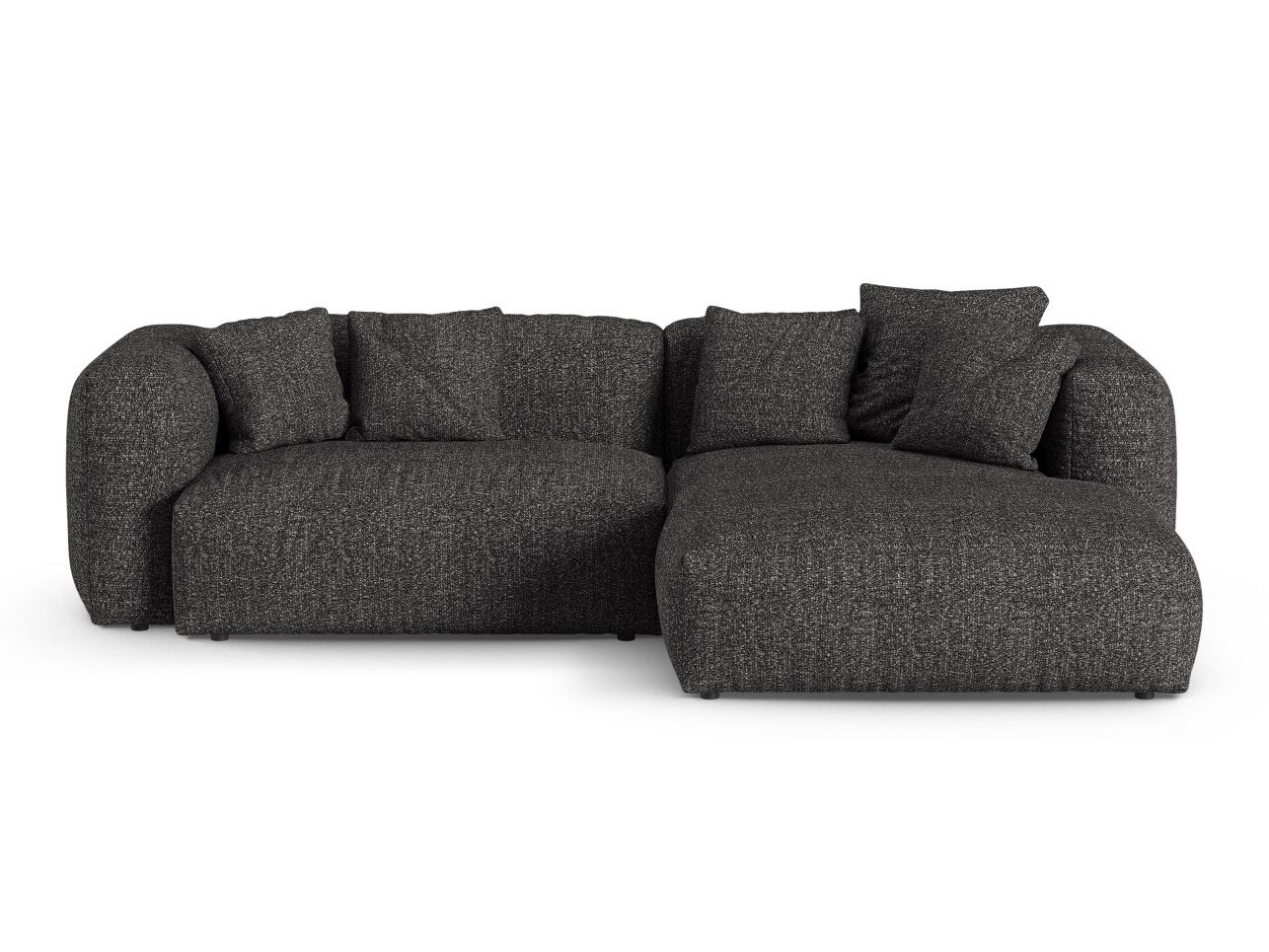 Modulinis minkštas kampas Sorcoro 123 (Monet Anthracite)