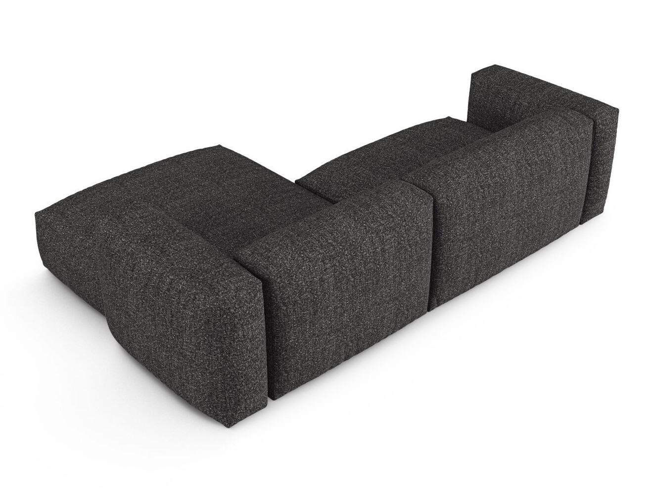 Modulinis minkštas kampas Sorcoro 123 (Monet Anthracite)