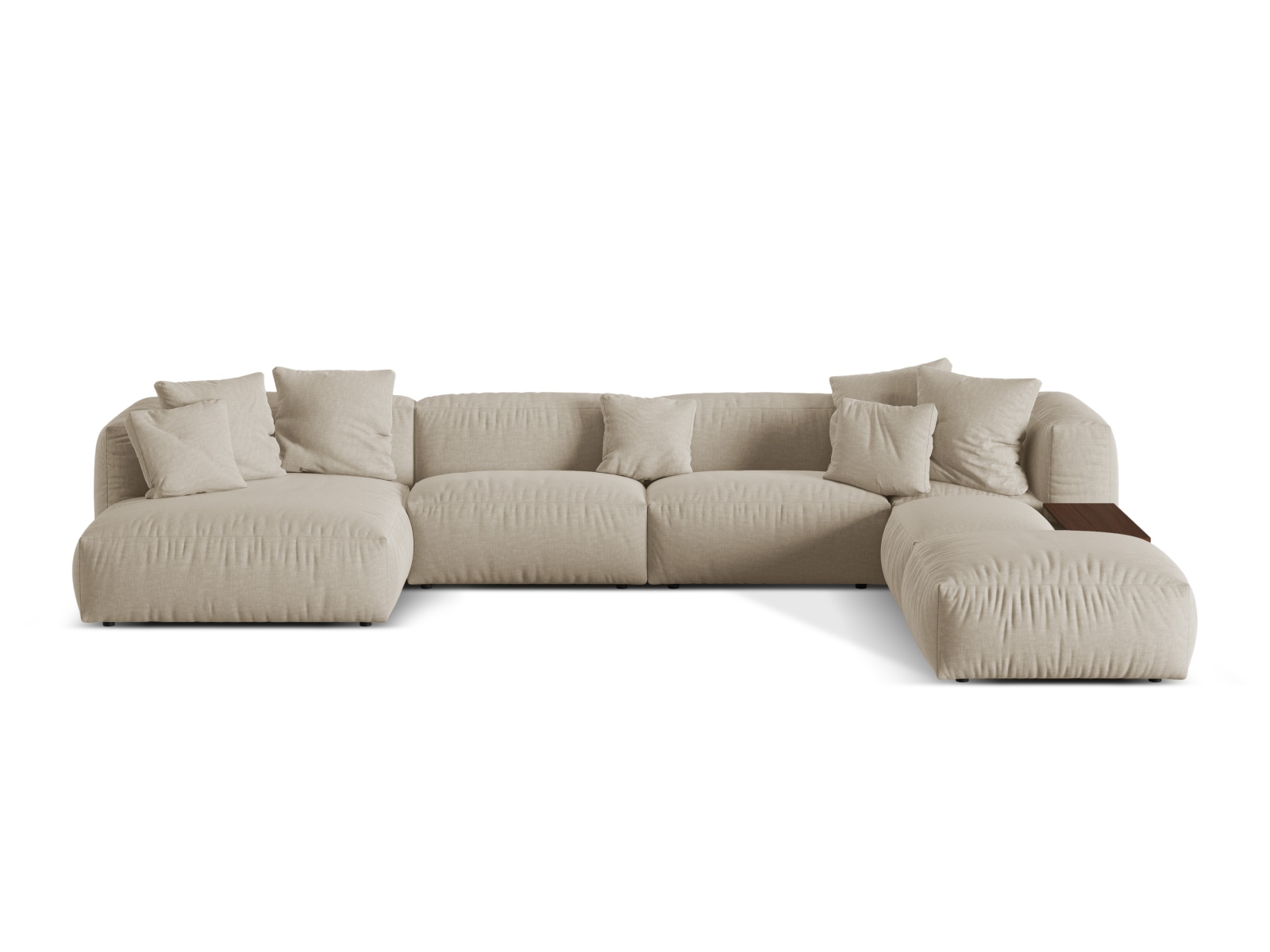 Modulinis minkštas kampas Sorcoro 124 (Boston Toffee)