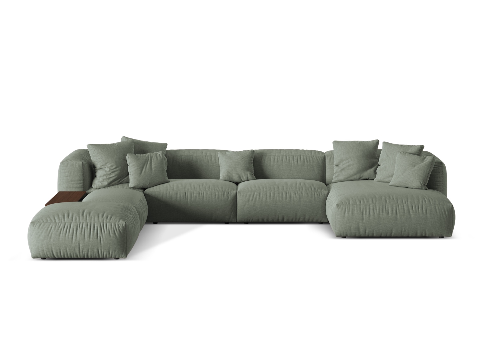 Modulinis minkštas kampas Sorcoro 124 (Boston Water Green)