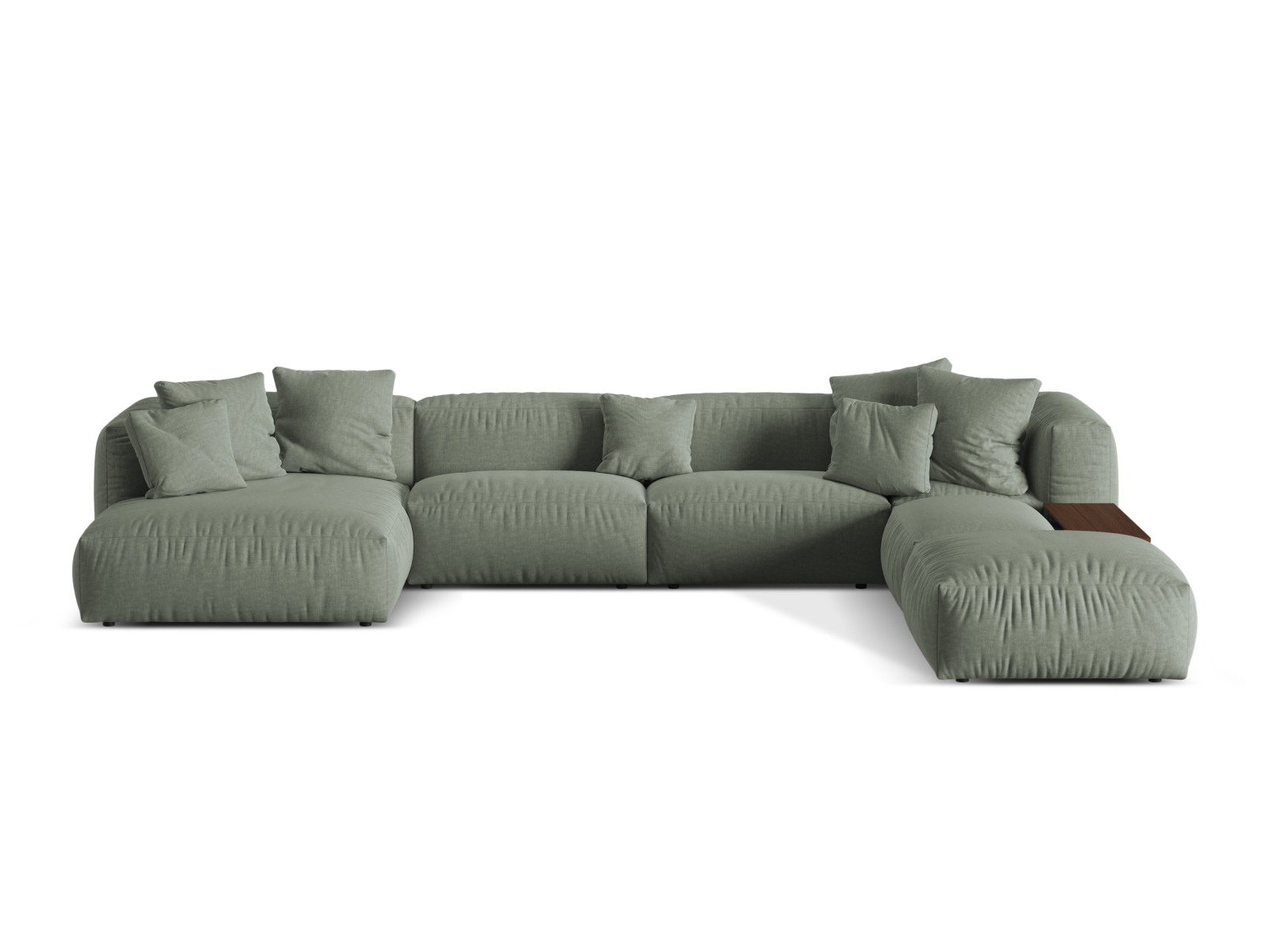 Modulinis minkštas kampas Sorcoro 124 (Boston Water Green)