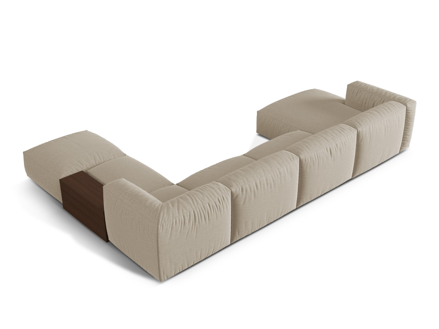 Modulinis minkštas kampas Sorcoro 124 (Boston Toffee)
