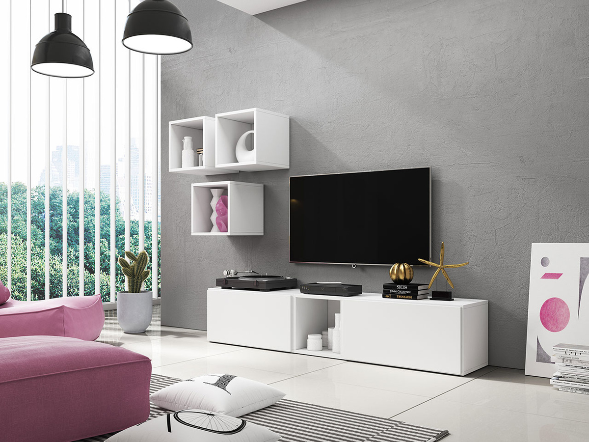TV staliukas Corbele 102 (Balta)