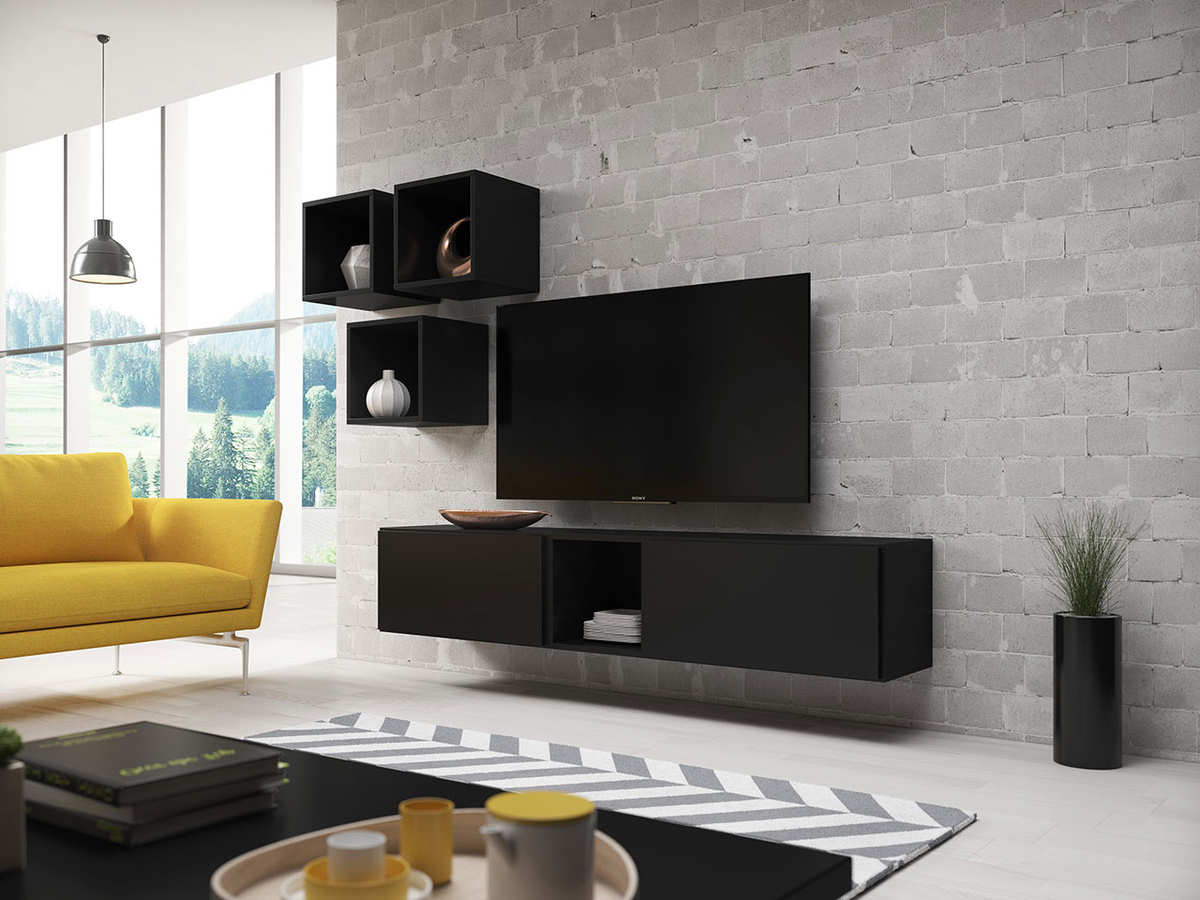 TV staliukas Corbele 102 (Juoda)