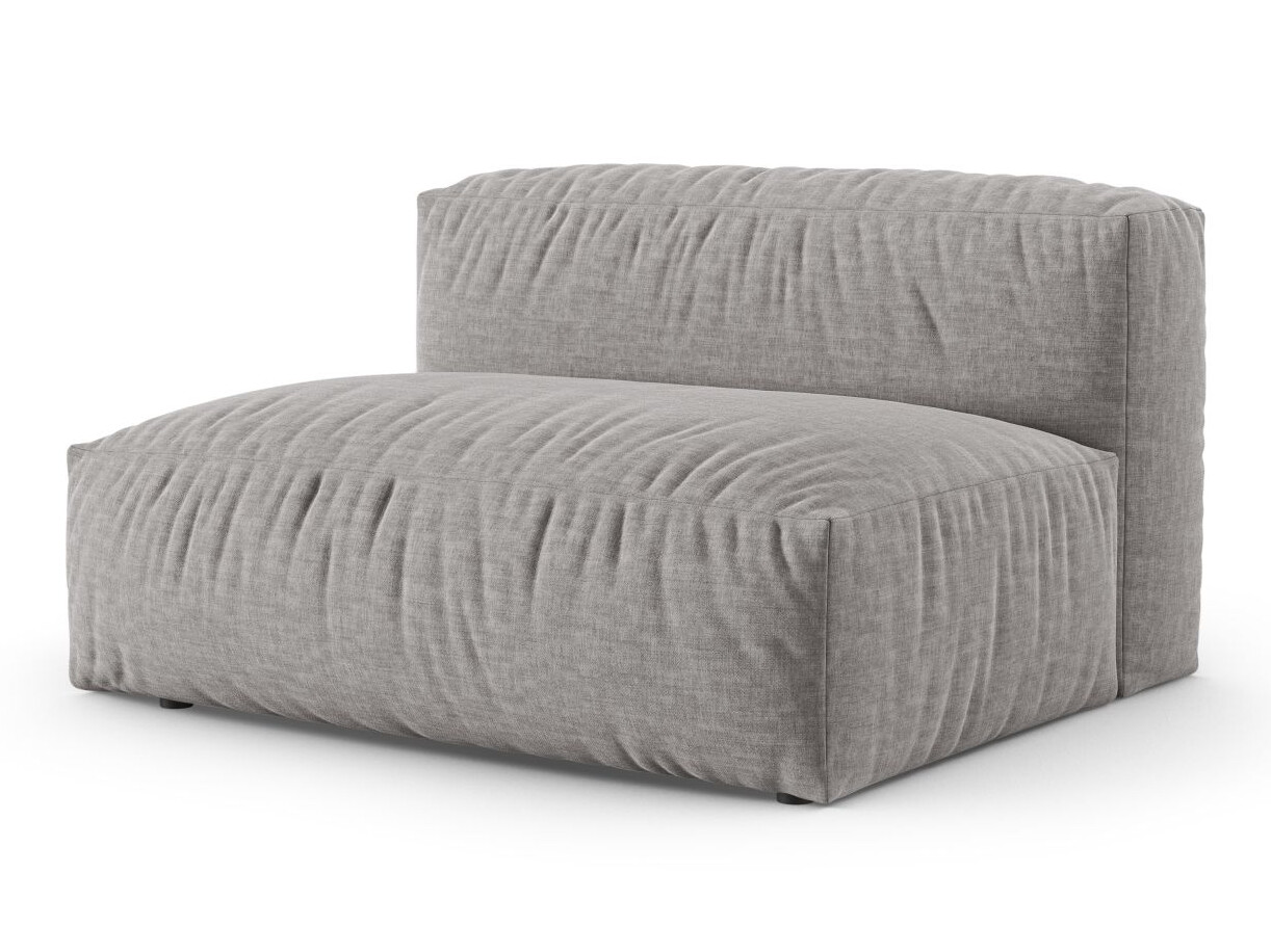 Modulinė sėdimoji dalis Sorcoro 129 (Boston Light Grey)