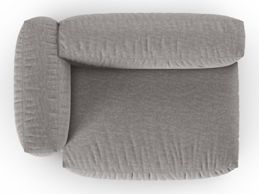 Modulinė sėdimoji dalis Sorcoro 129 (Boston Light Grey)