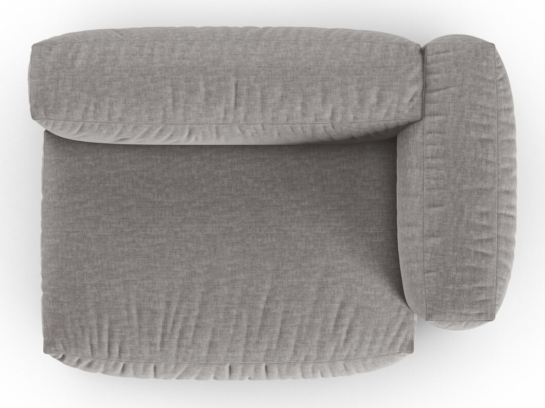 Modulinė sėdimoji dalis Sorcoro 129 (Boston Light Grey)
