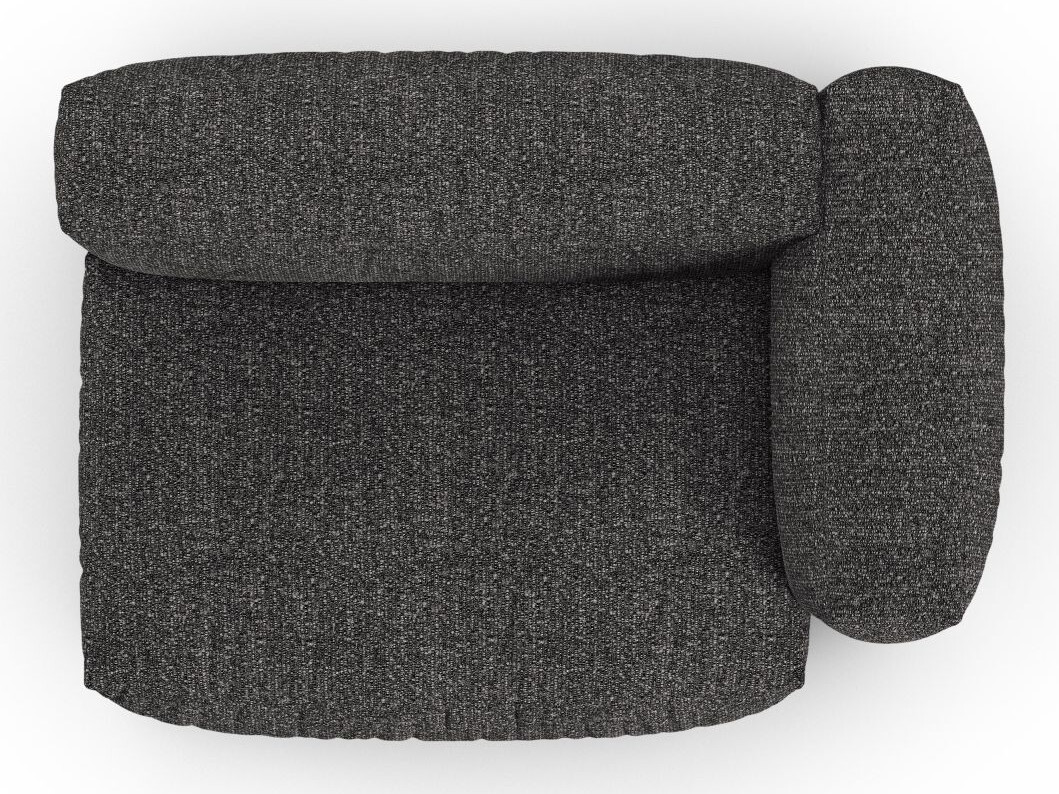 Modulinė sėdimoji dalis Sorcoro 129 (Monet Anthracite)