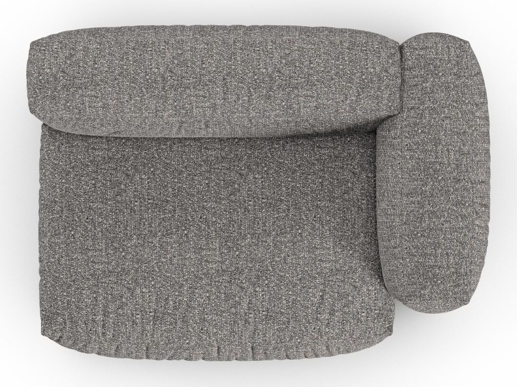 Modulinė sėdimoji dalis Sorcoro 129 (Monet Graphite)