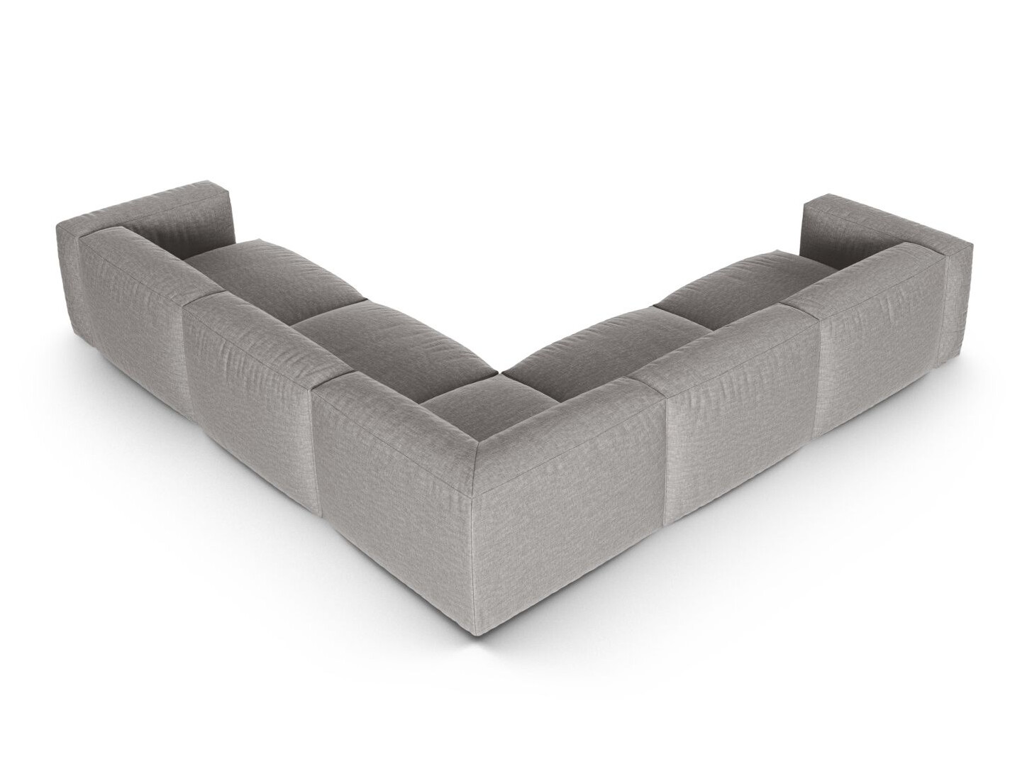 Modulinis minkštas kampas Sorcoro 131 (Boston Light Grey)