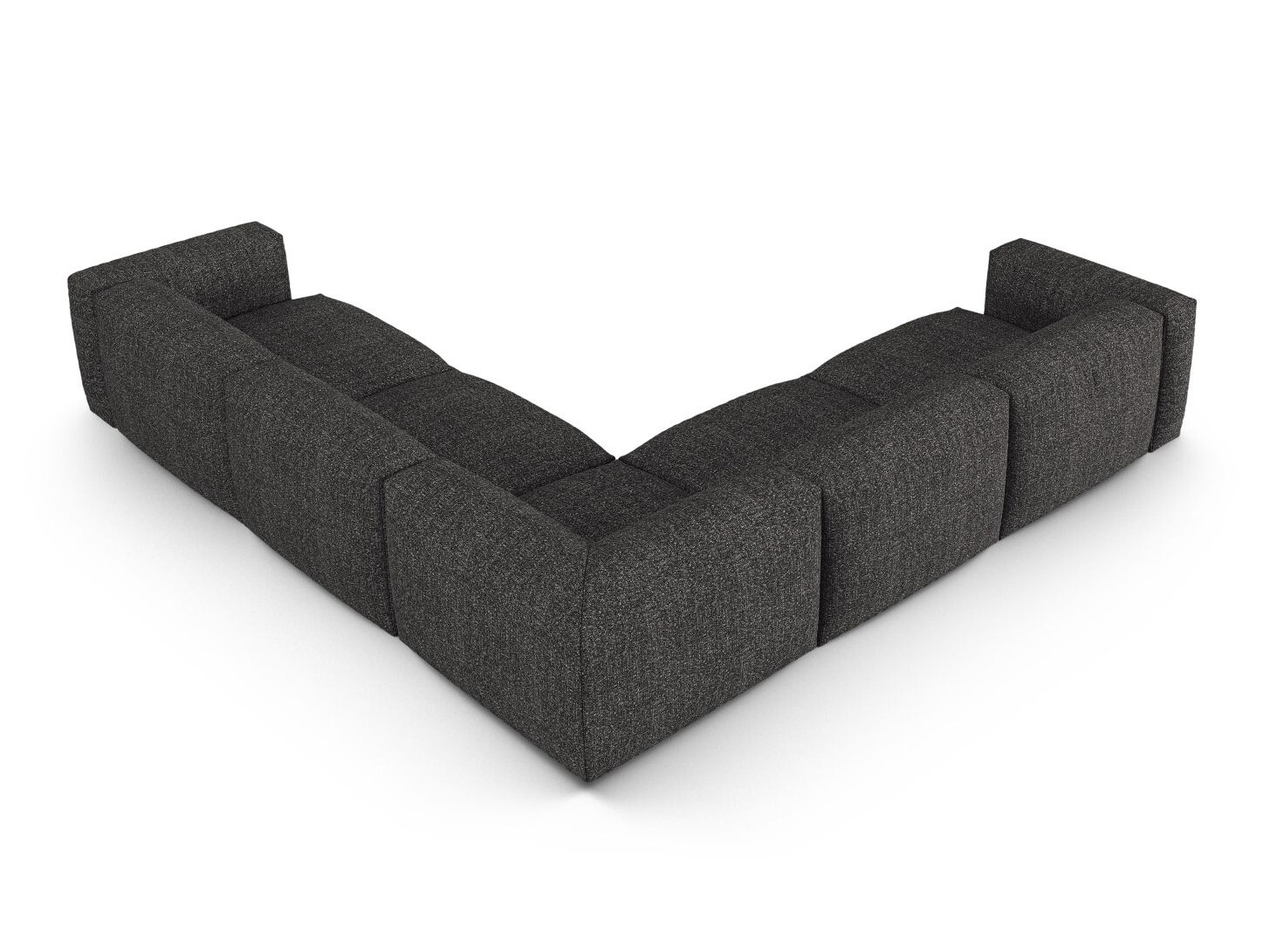 Modulinis minkštas kampas Sorcoro 131 (Monet Anthracite)