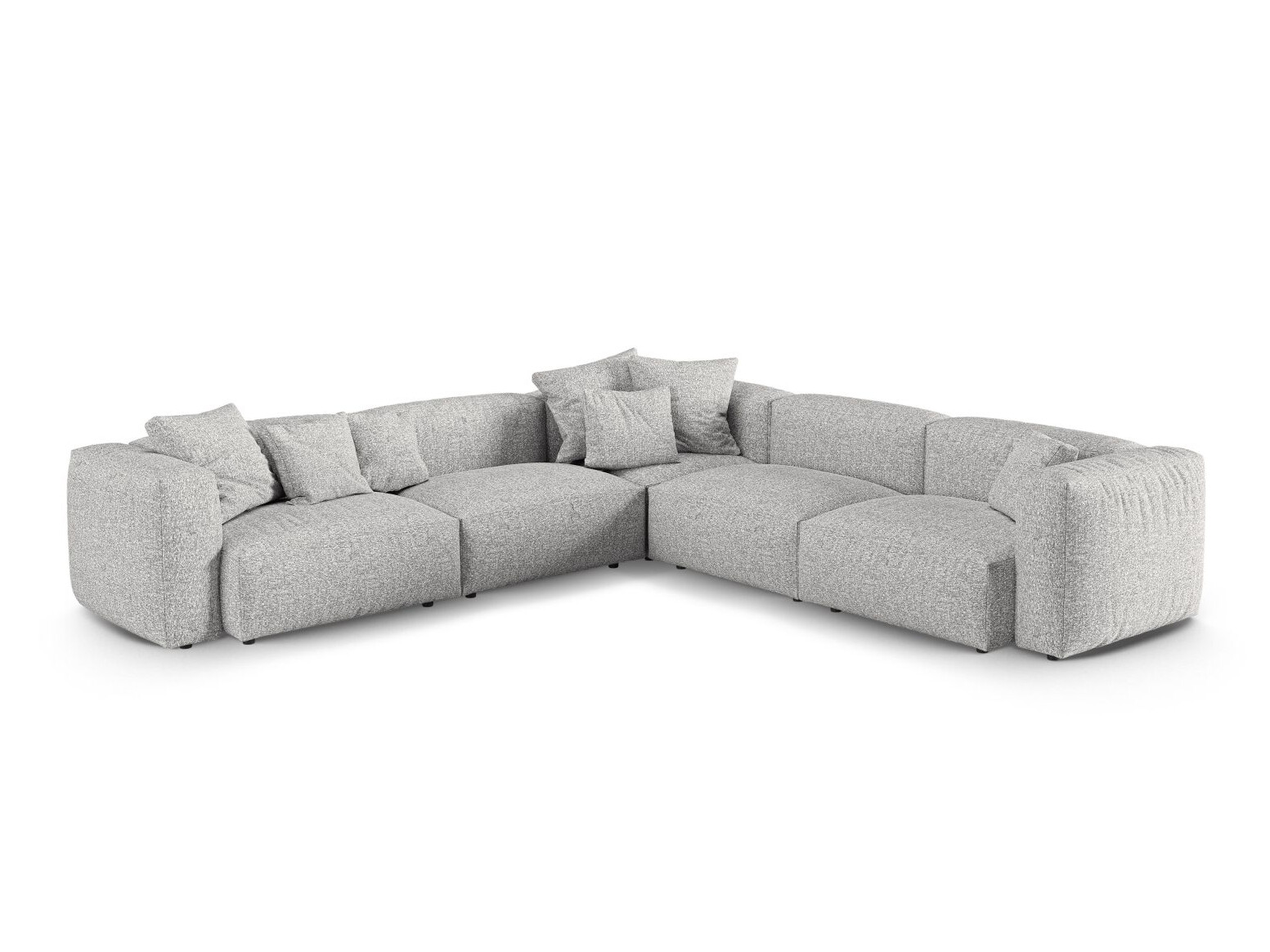 Modulinis minkštas kampas Sorcoro 131 (Monet Silver)