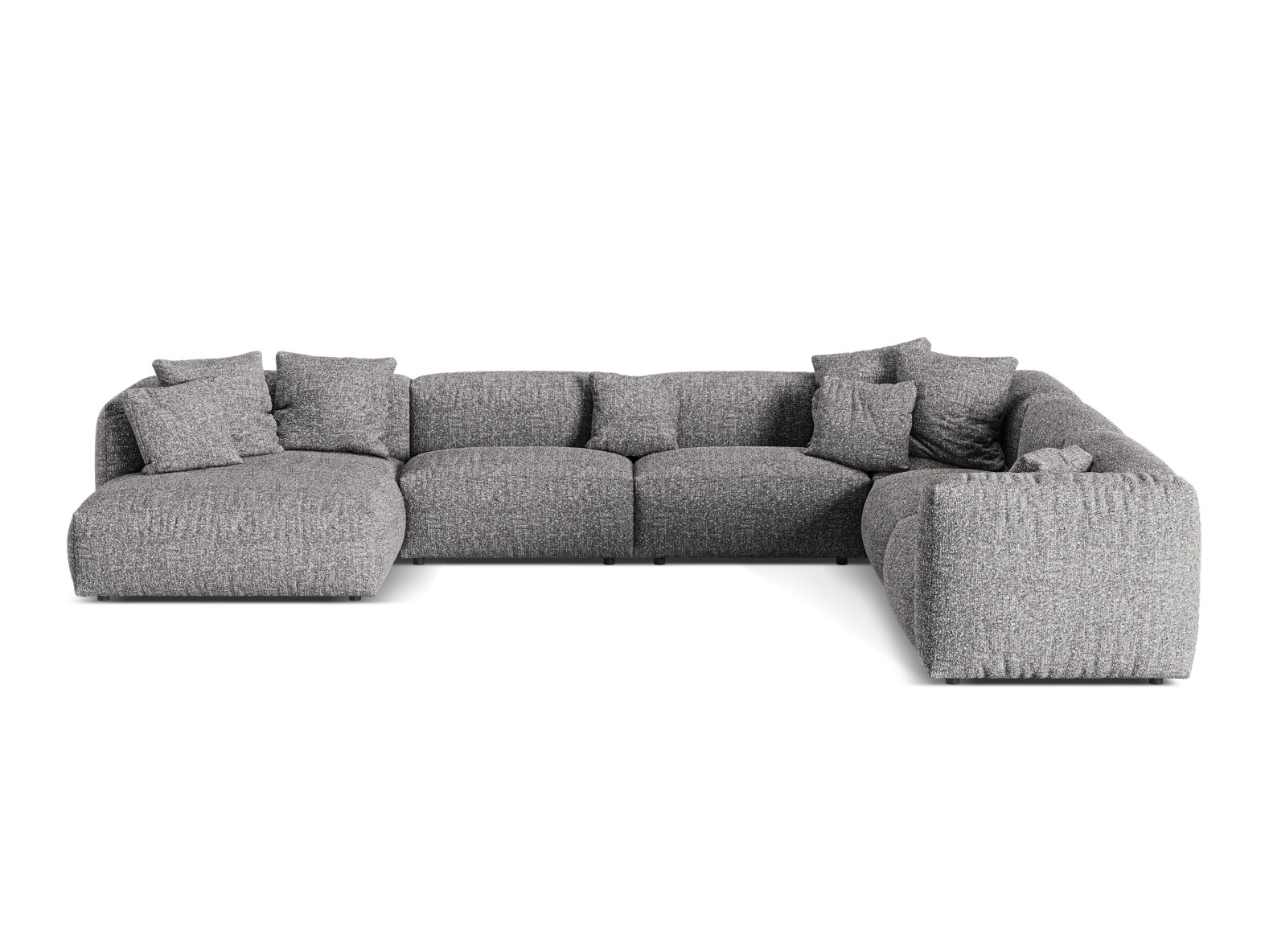 Modulinis minkštas kampas Sorcoro 132 (Monet Graphite)