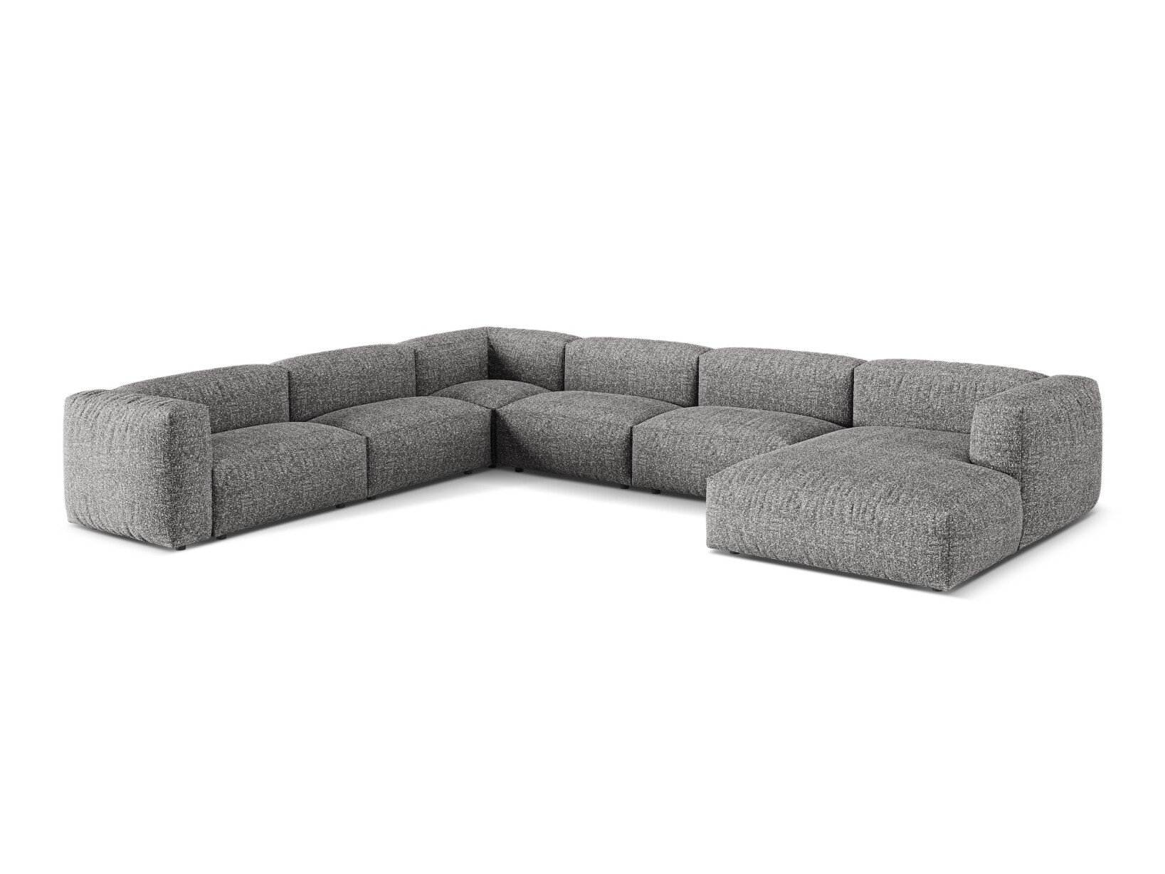 Modulinis minkštas kampas Sorcoro 132 (Monet Graphite)