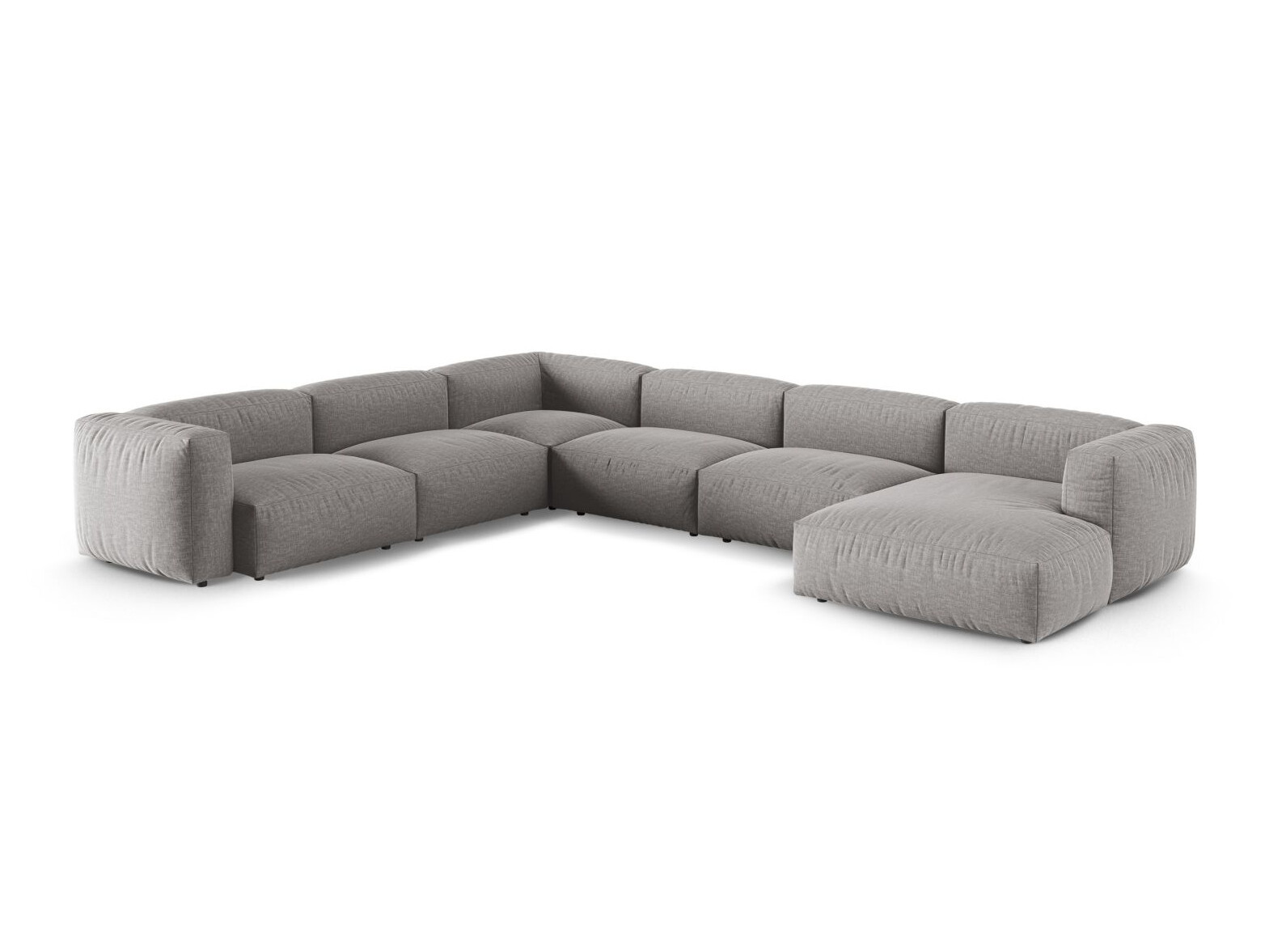 Modulinis minkštas kampas Sorcoro 133 (Boston Light Grey)